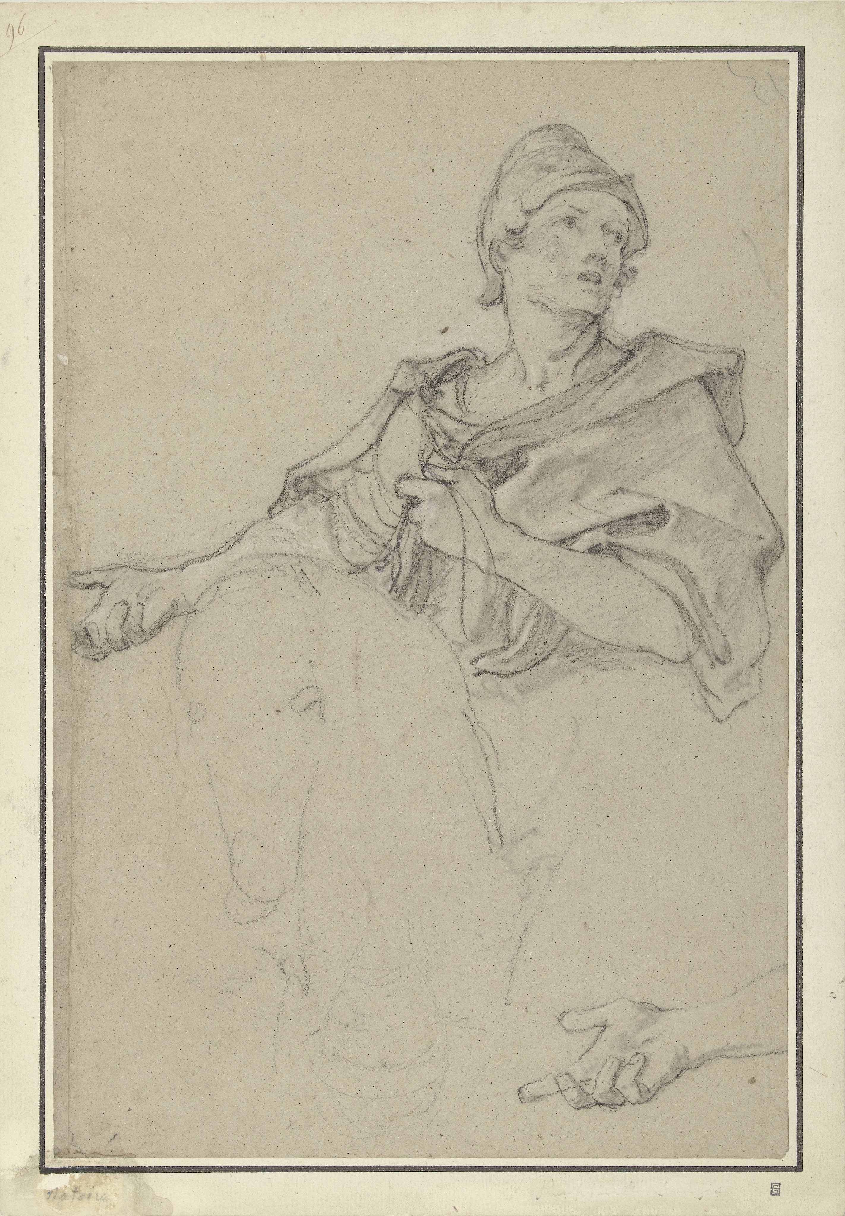 Figuurstudie voor Clovis