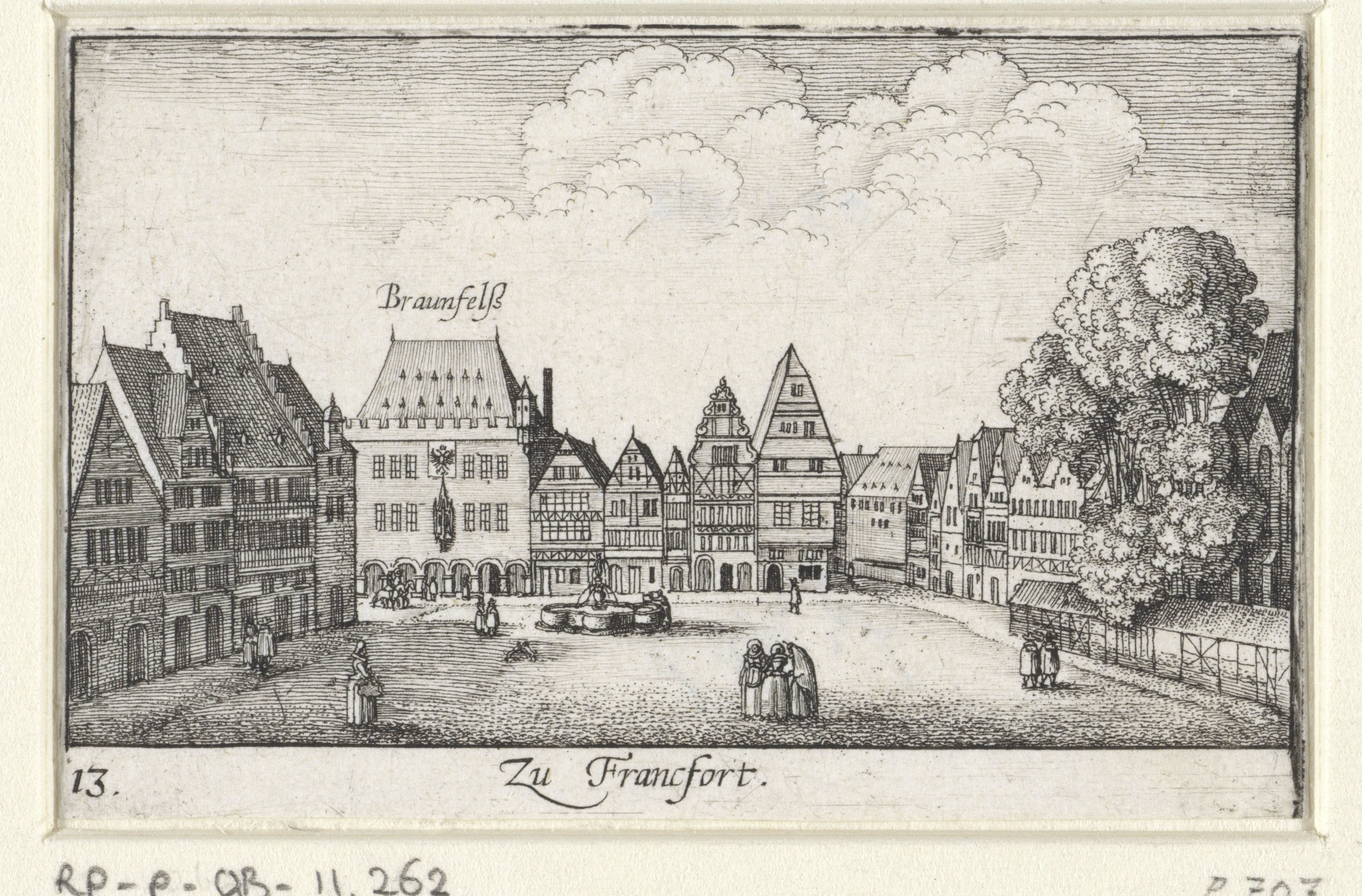 Gezicht te Frankfurt