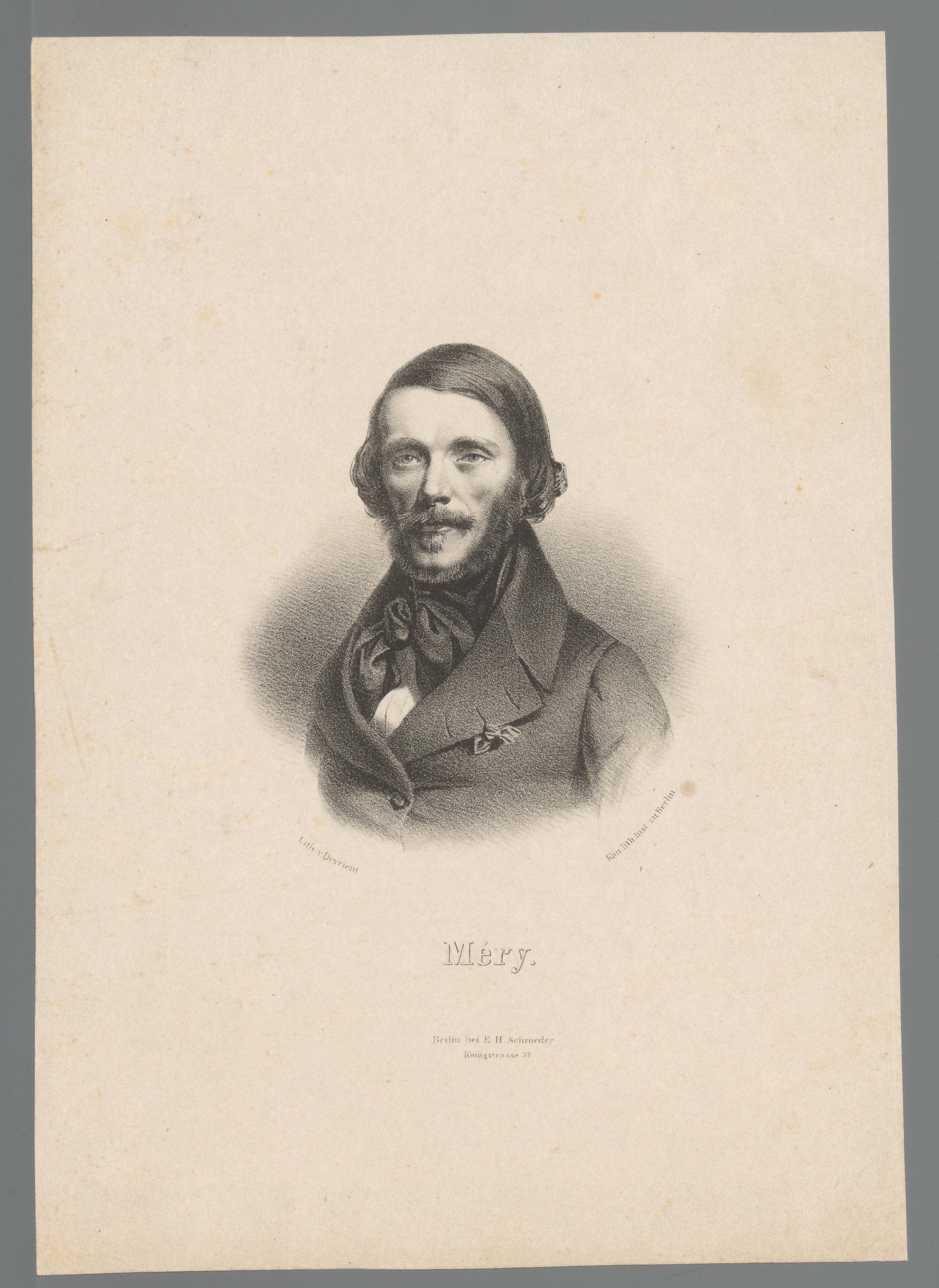 Portret van Joseph Mery