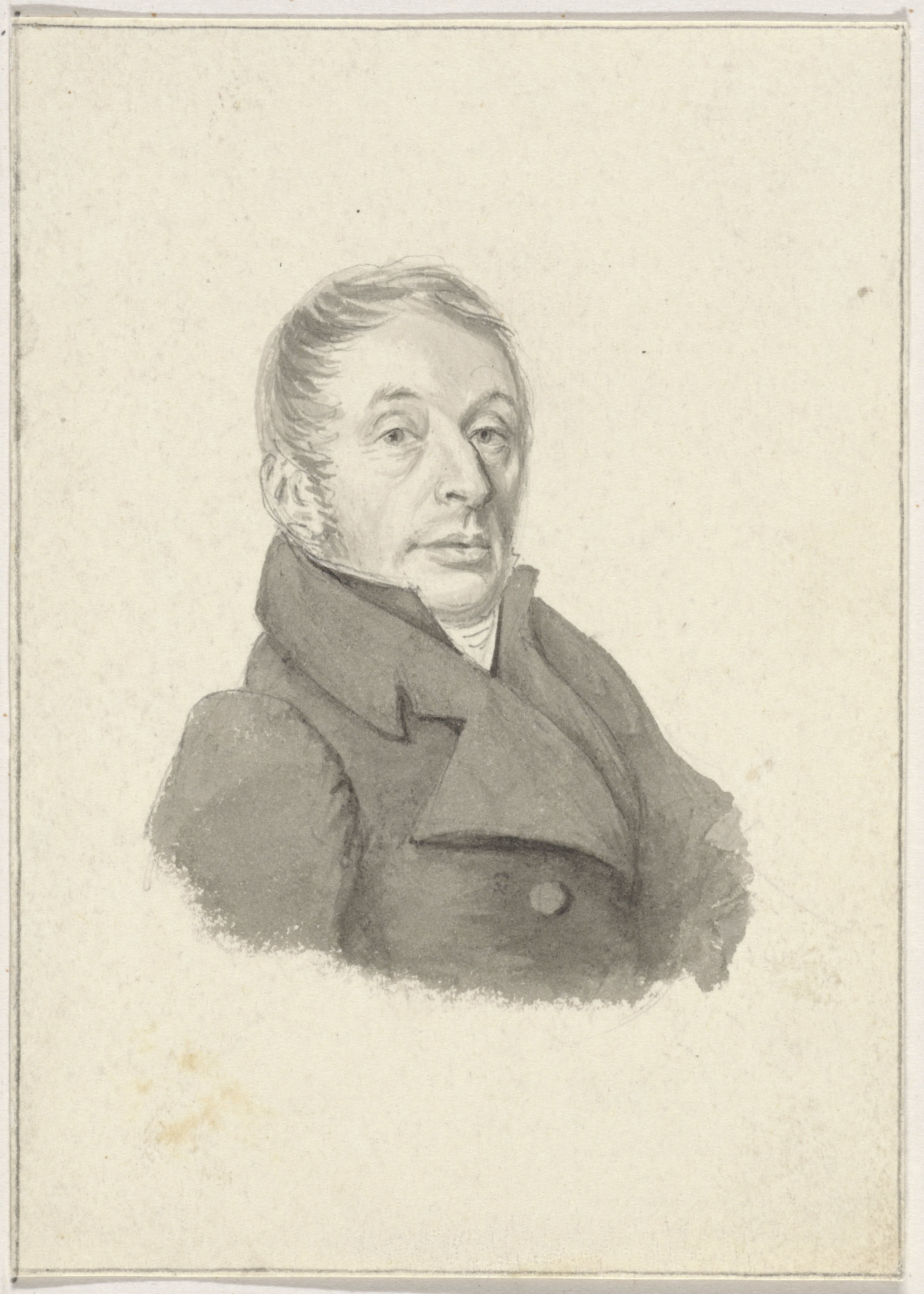 Portret van Carel Lodewijk Hansen