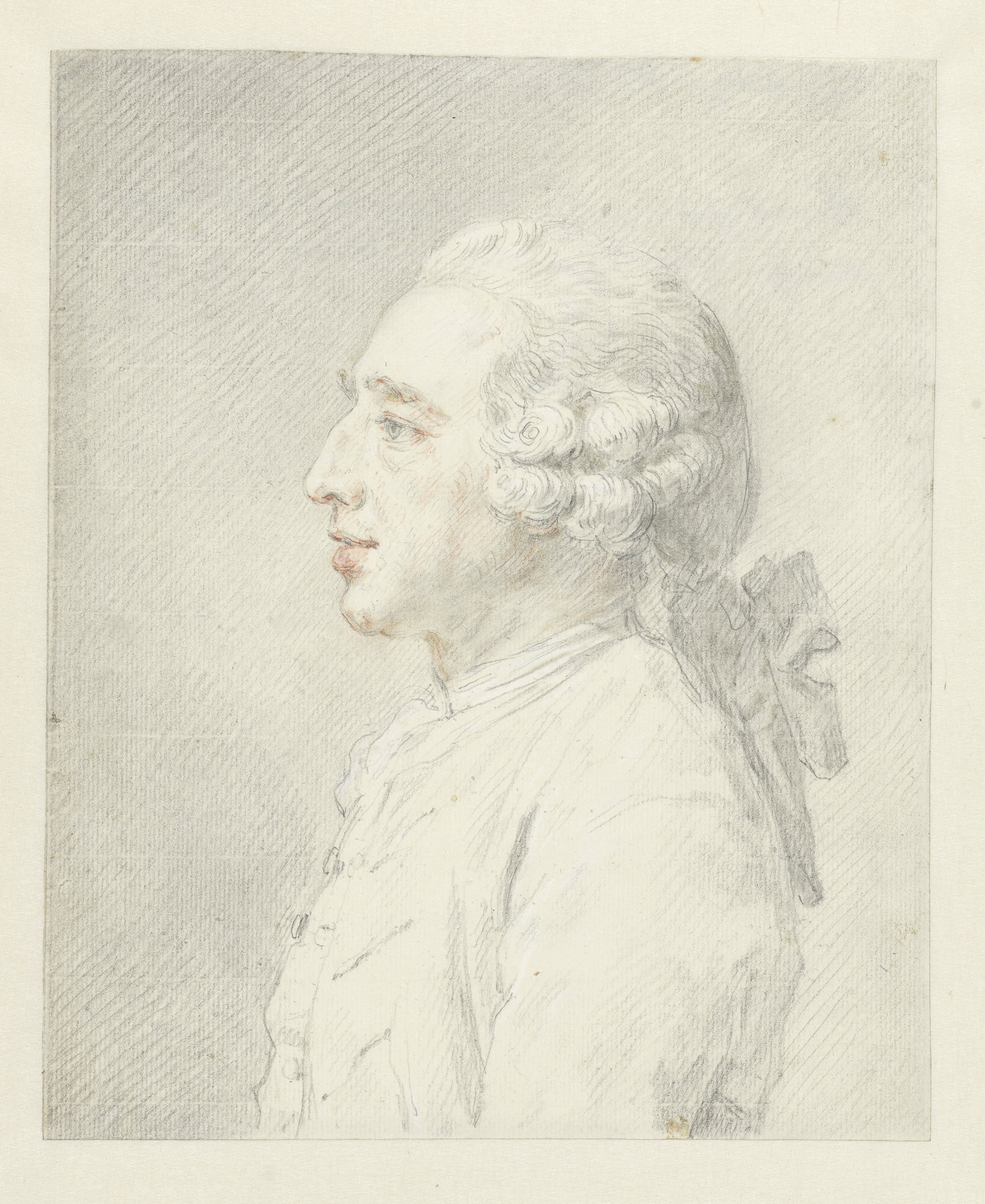Profielportret van Louis Metayer Phzn
