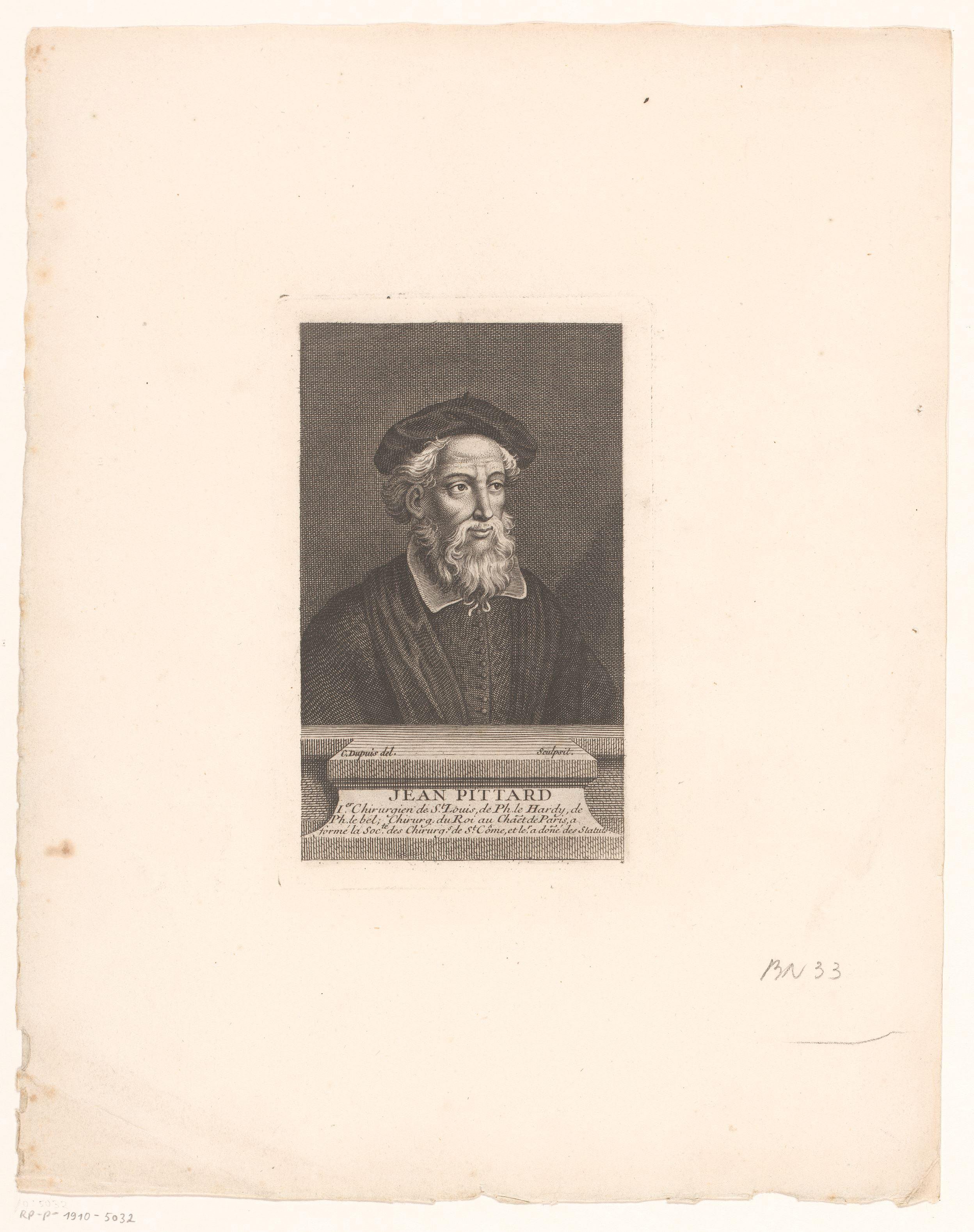 Portret van Jean Pitard