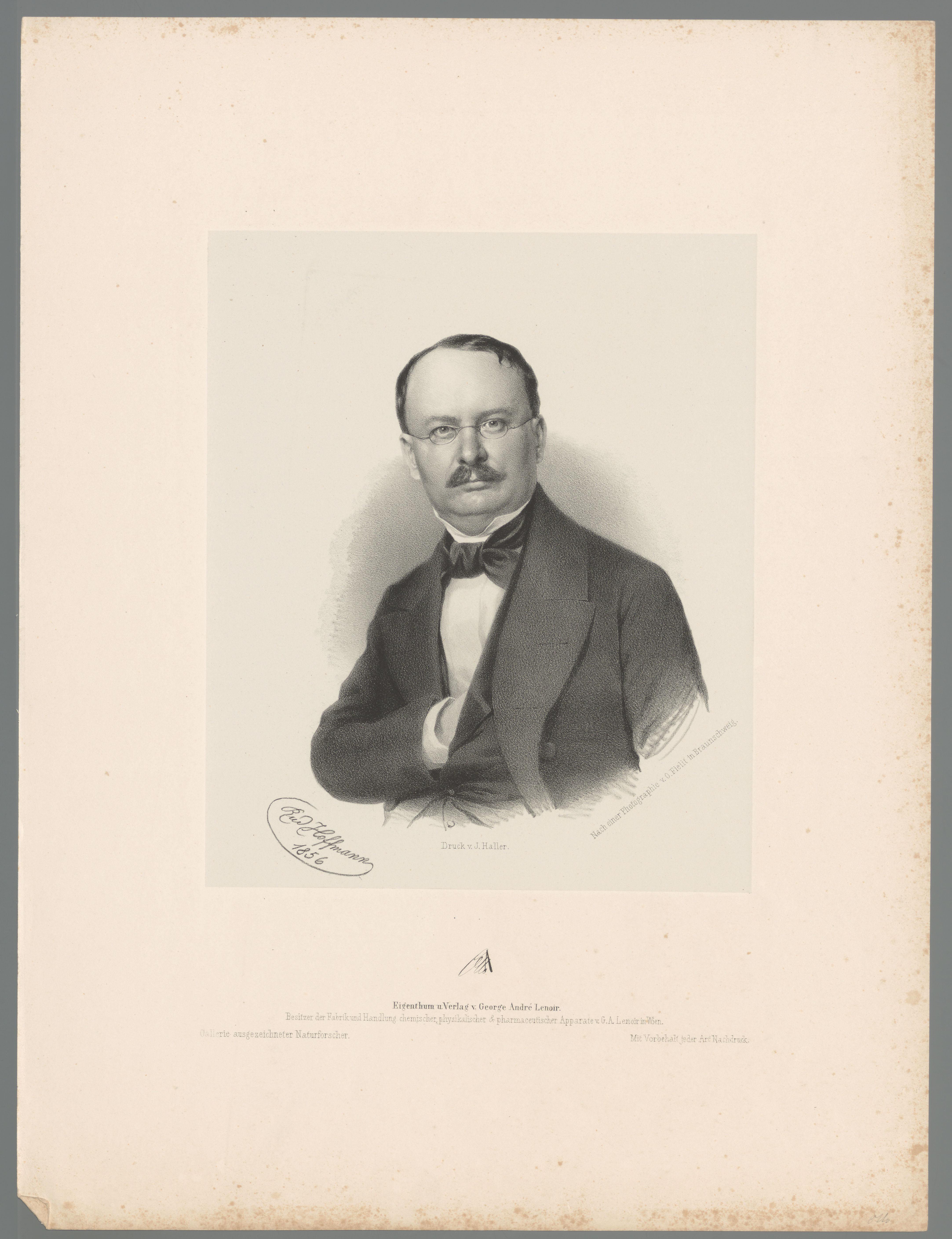 Portret van Friedrich Julius Otto