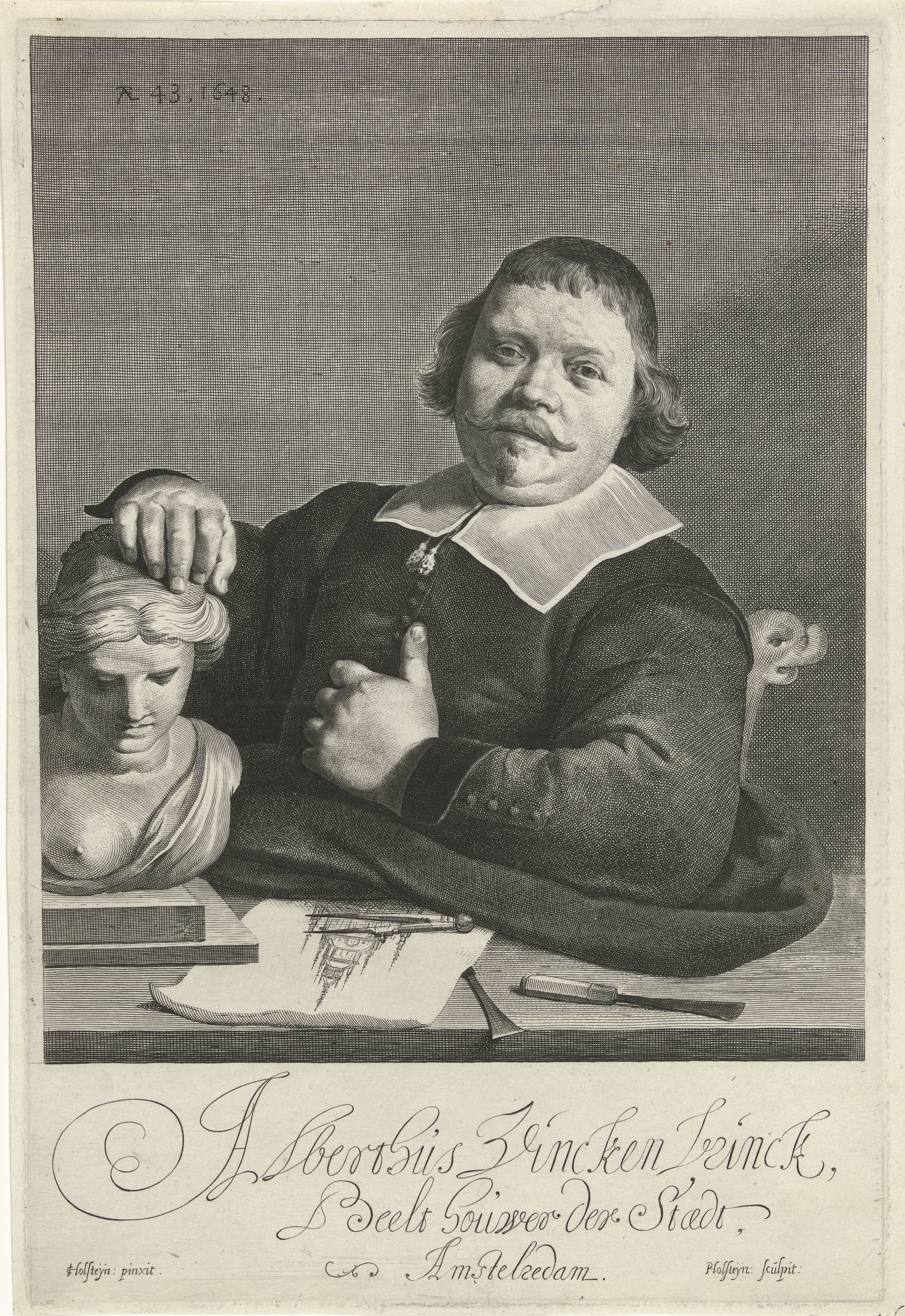 Portret van Albert Jansz. Vinckenbrinck