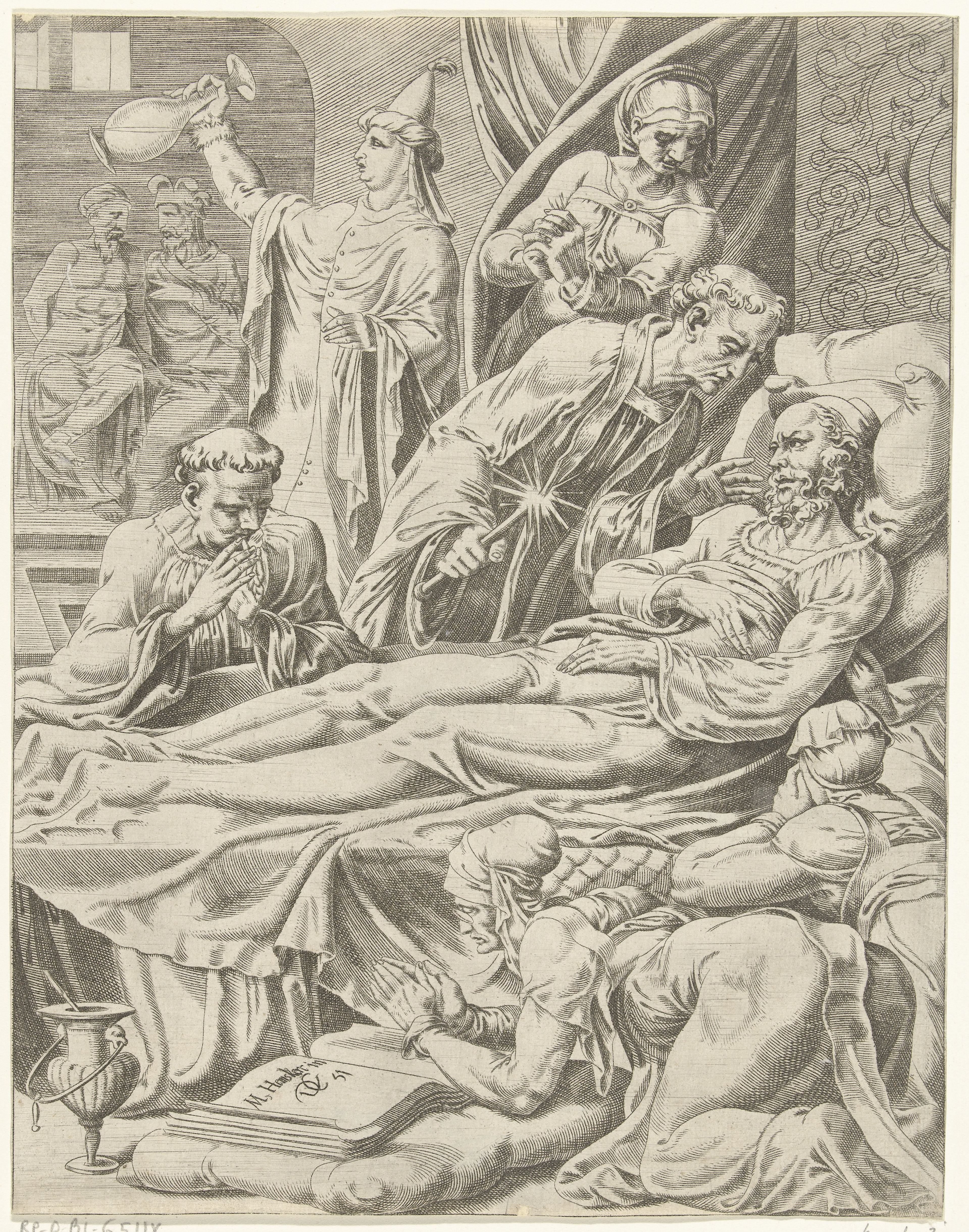 Sterfbed van de rijke man