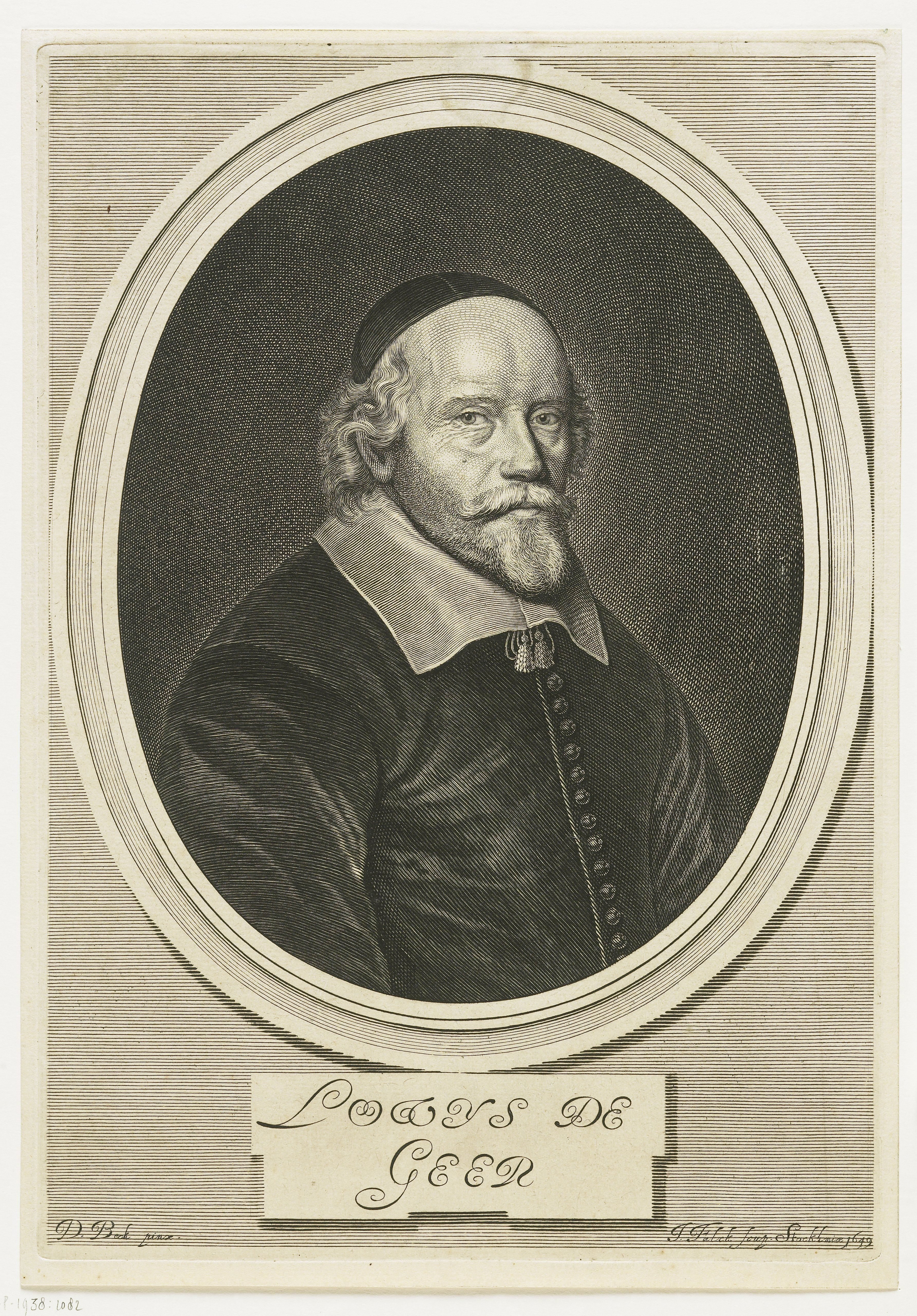 Portret van Lodewijk de Geer