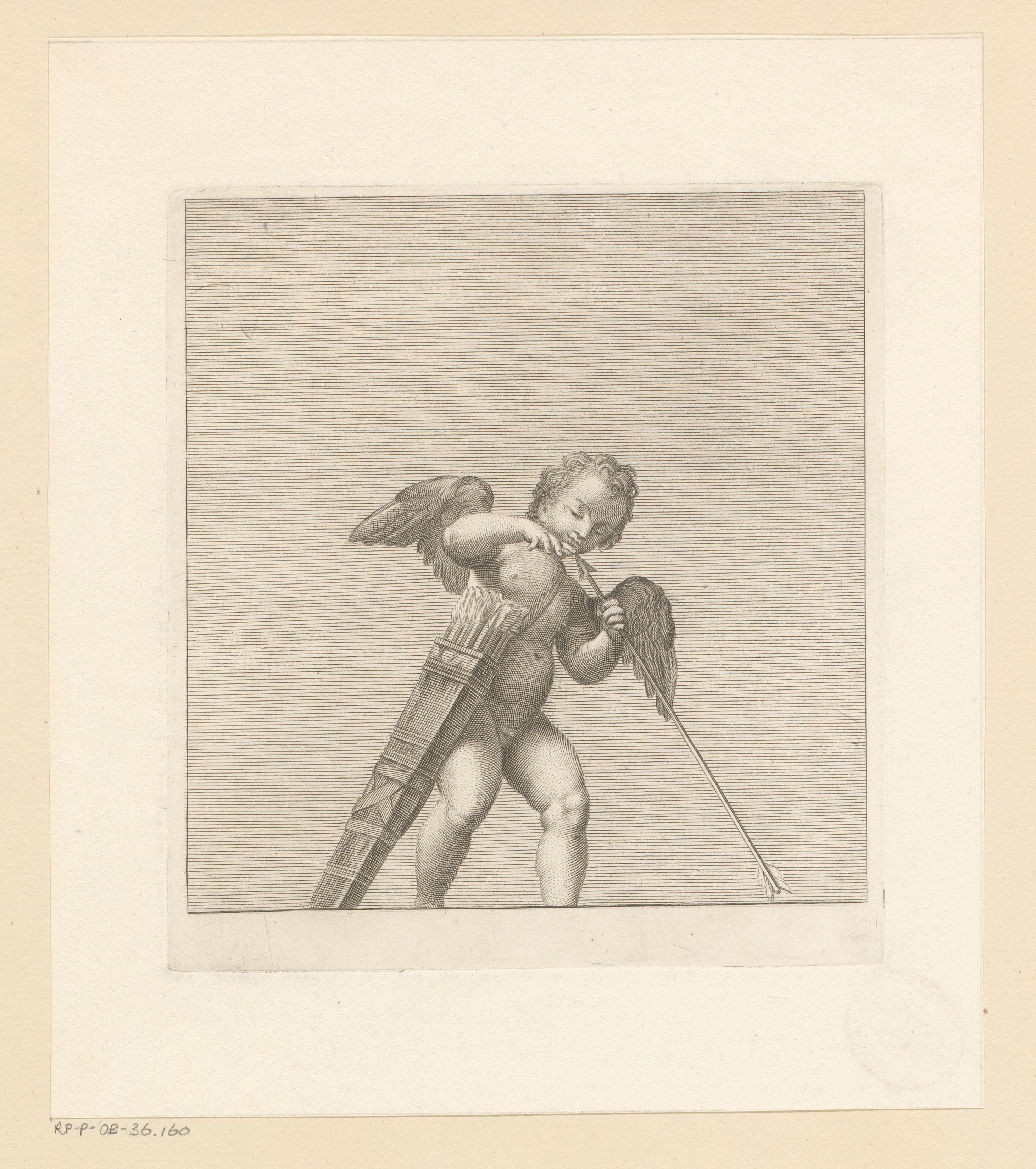 Putto met pijlenkoker