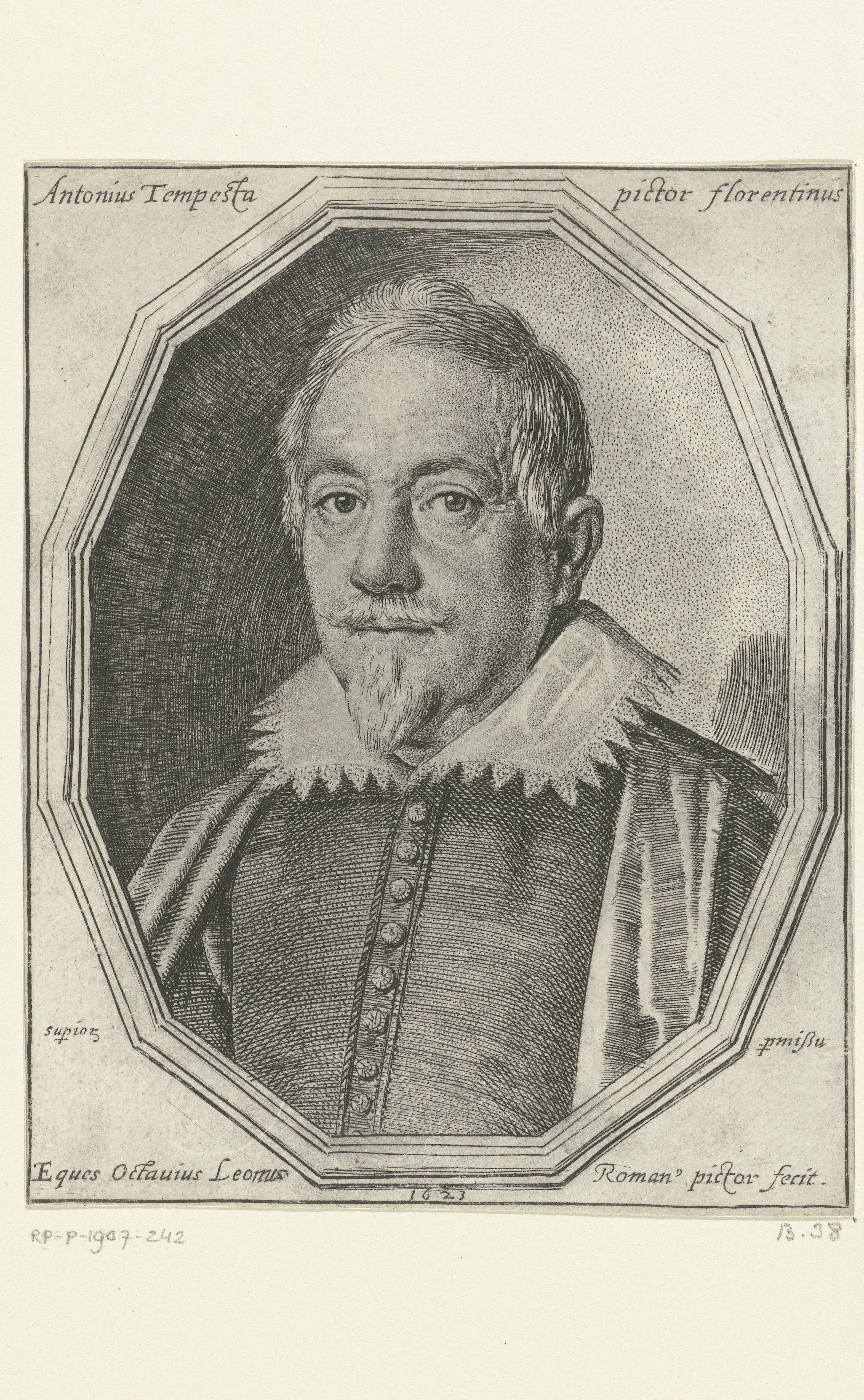 Portret van Antonio Tempesta