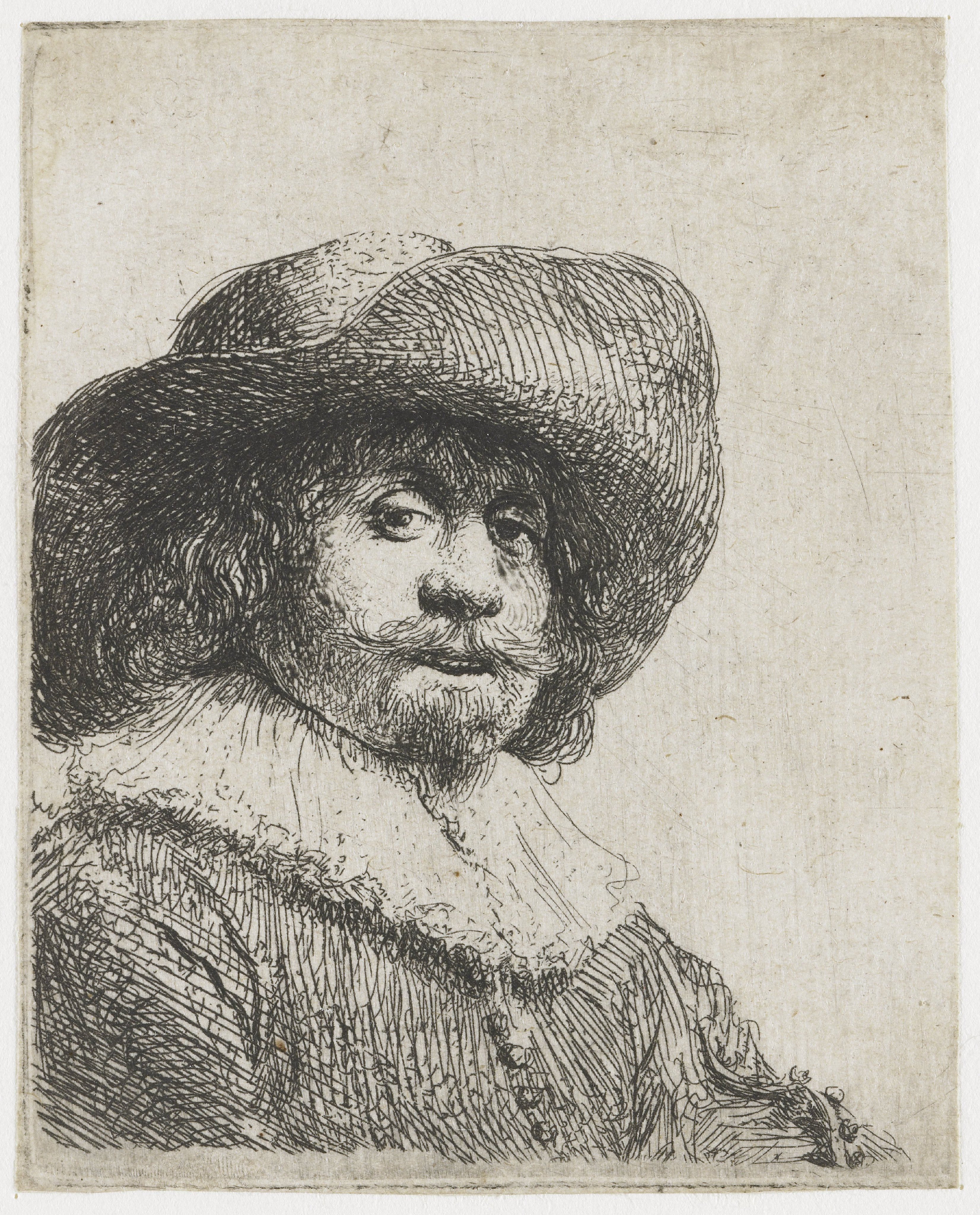 Man in a broad-brimmed hat
