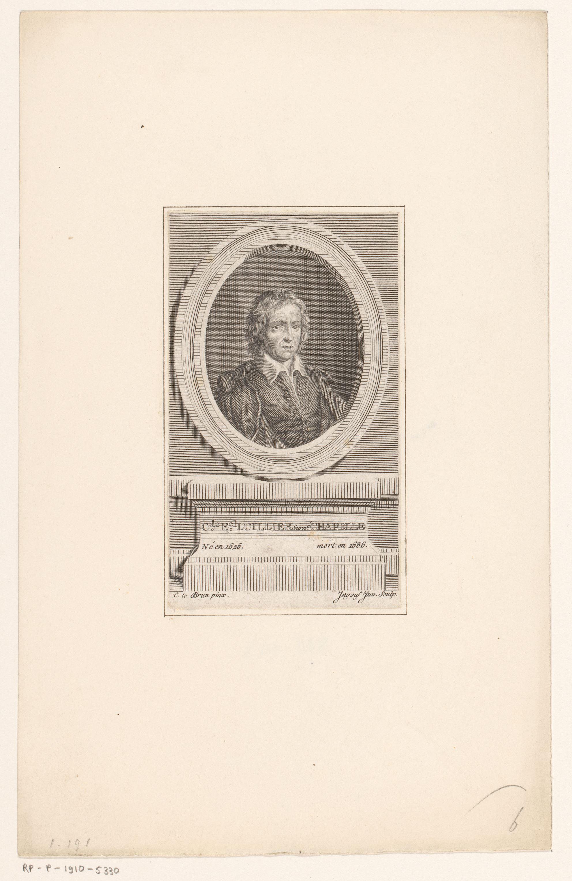 Portret van Claude-Emmanuel Lhuillier