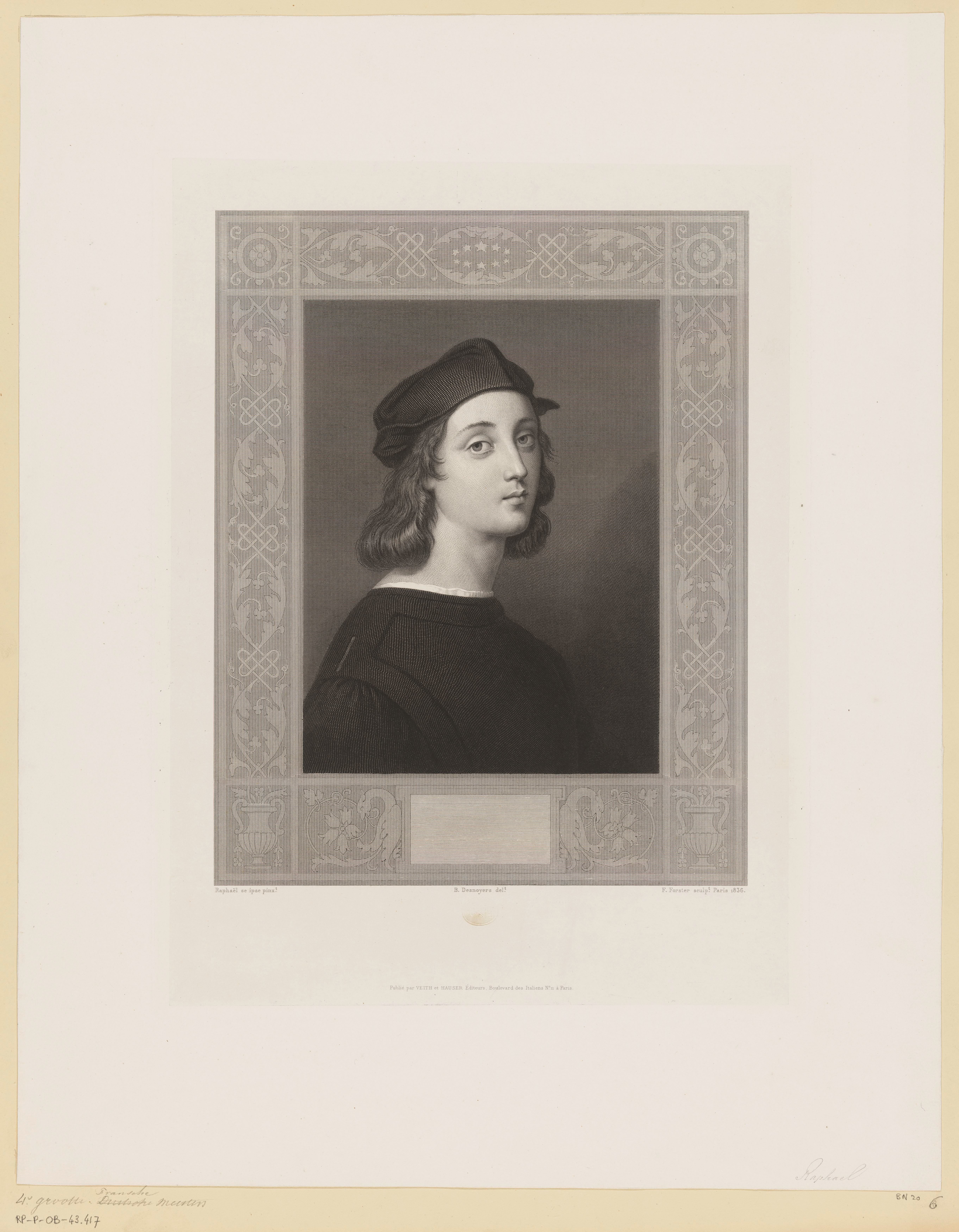 Portret van Rafaël