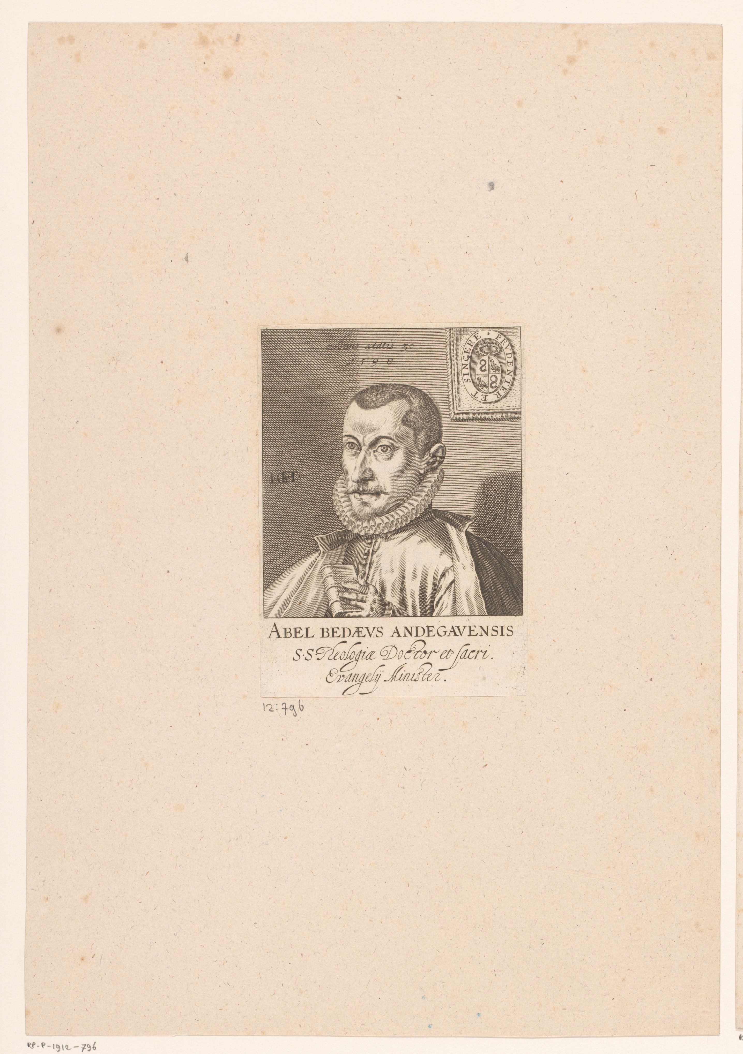 Portret van Abel Bedé