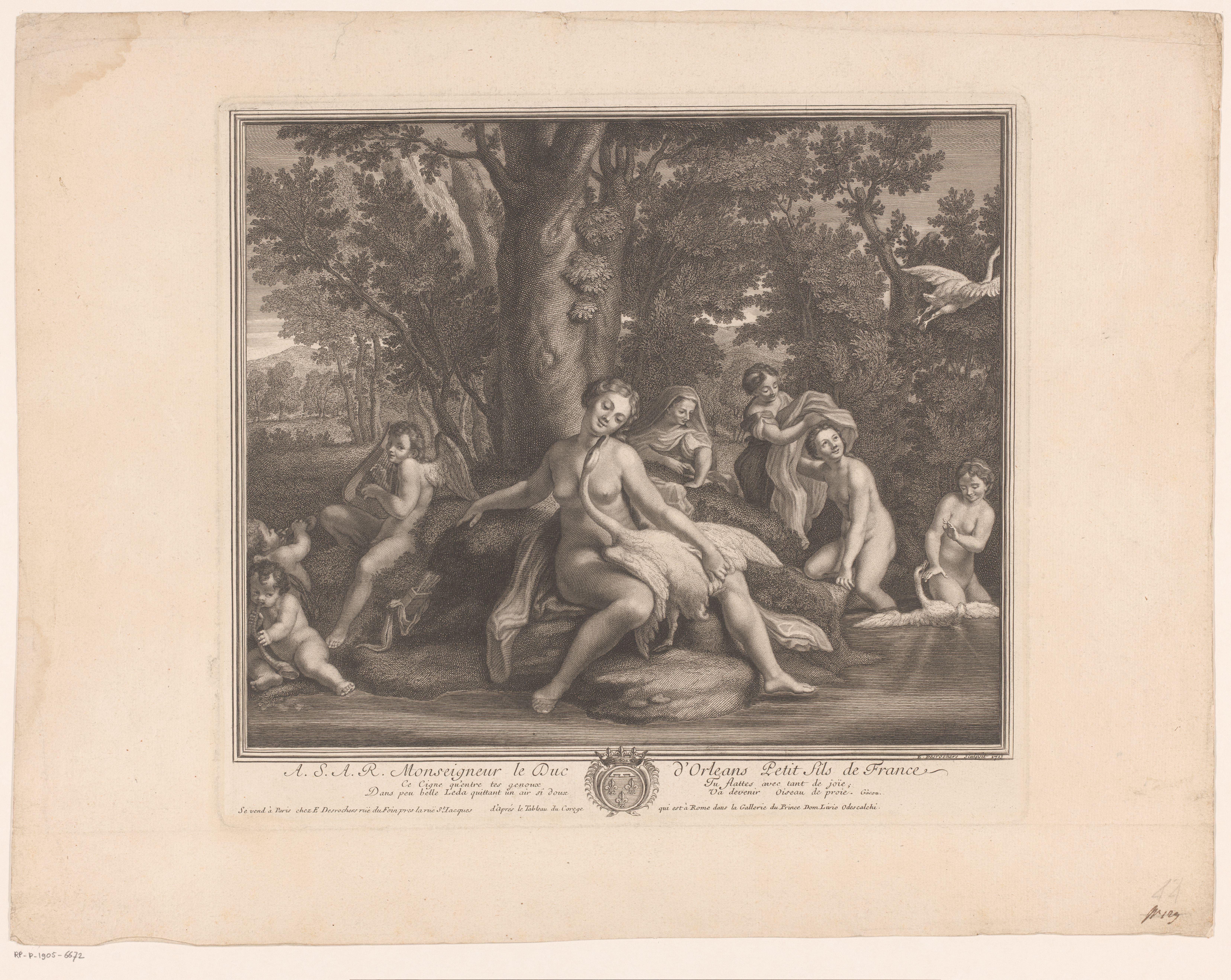 Leda en de zwaan