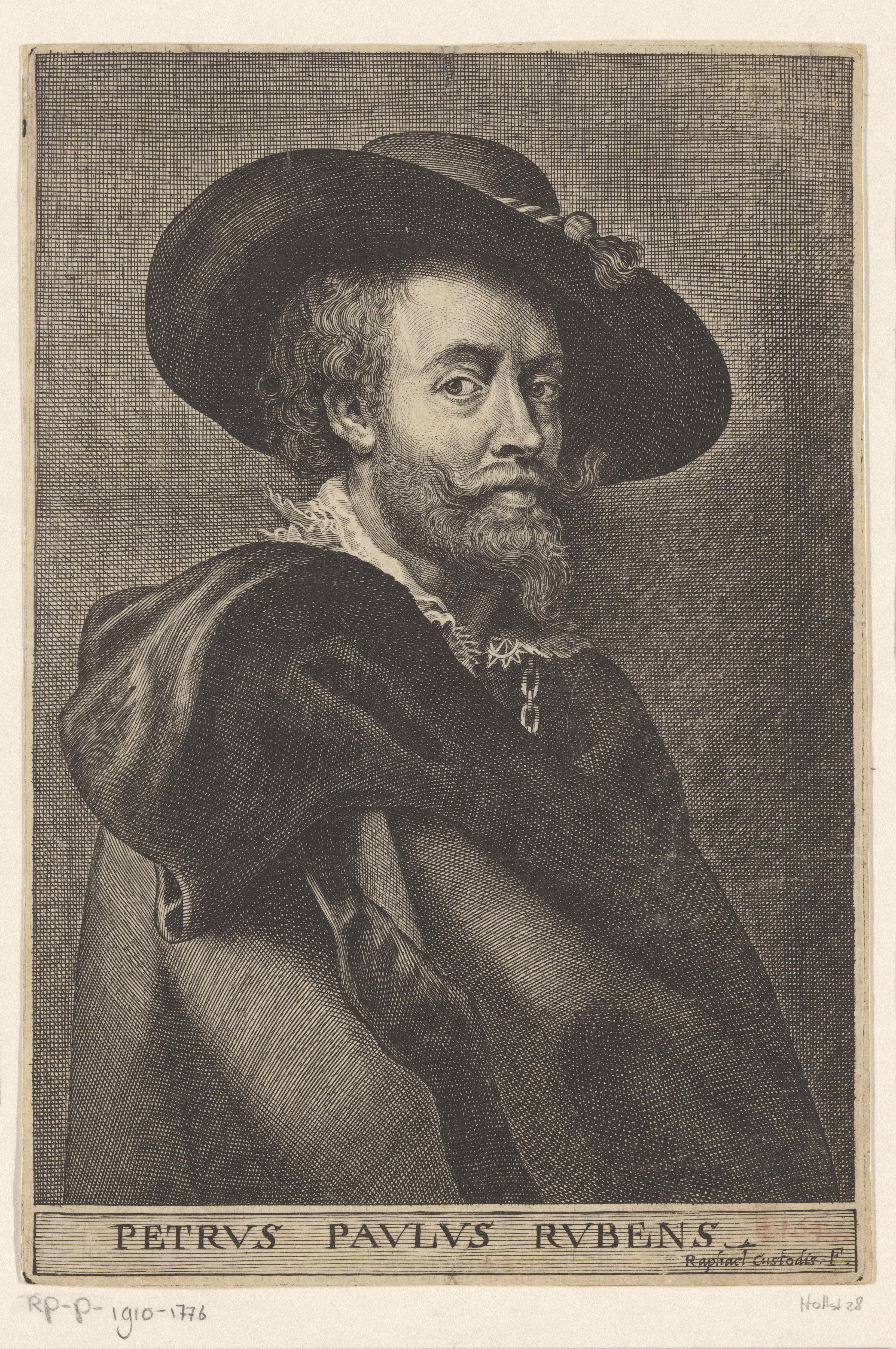 Portret van Peter Paul Rubens