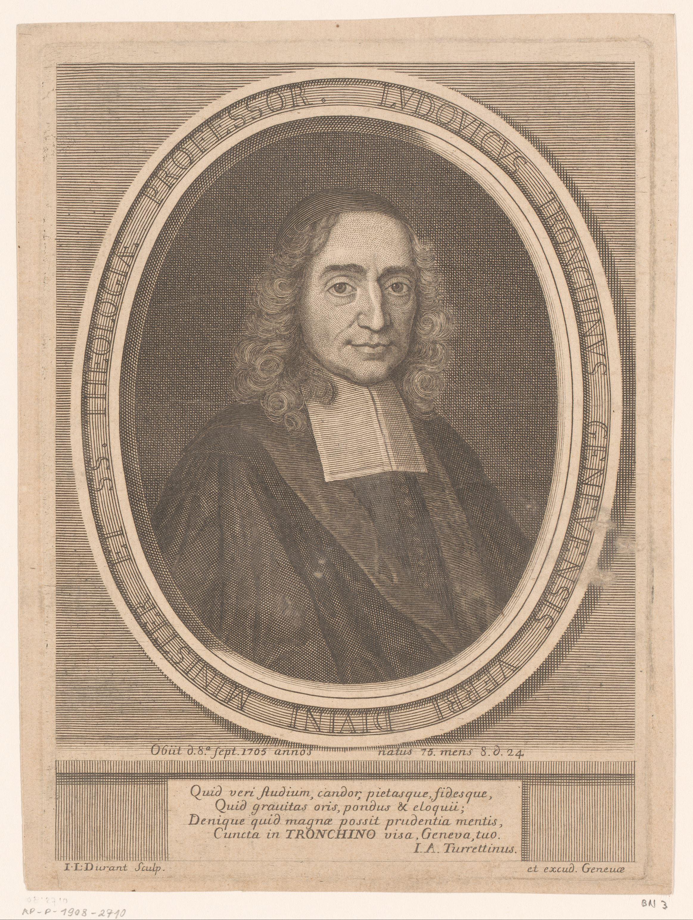 Portret van Louis Tronchin