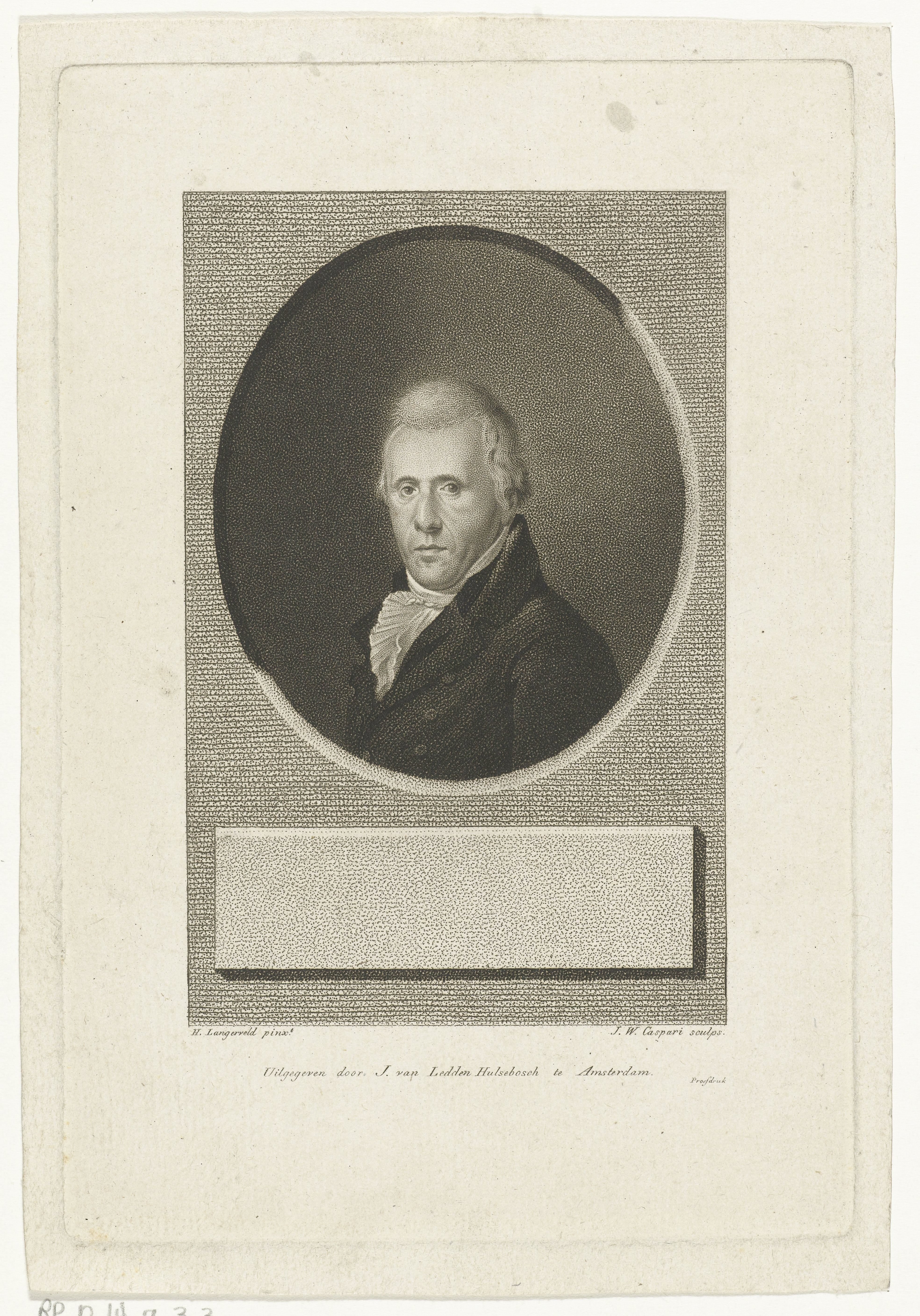 Portret van Jan Konijnenburg