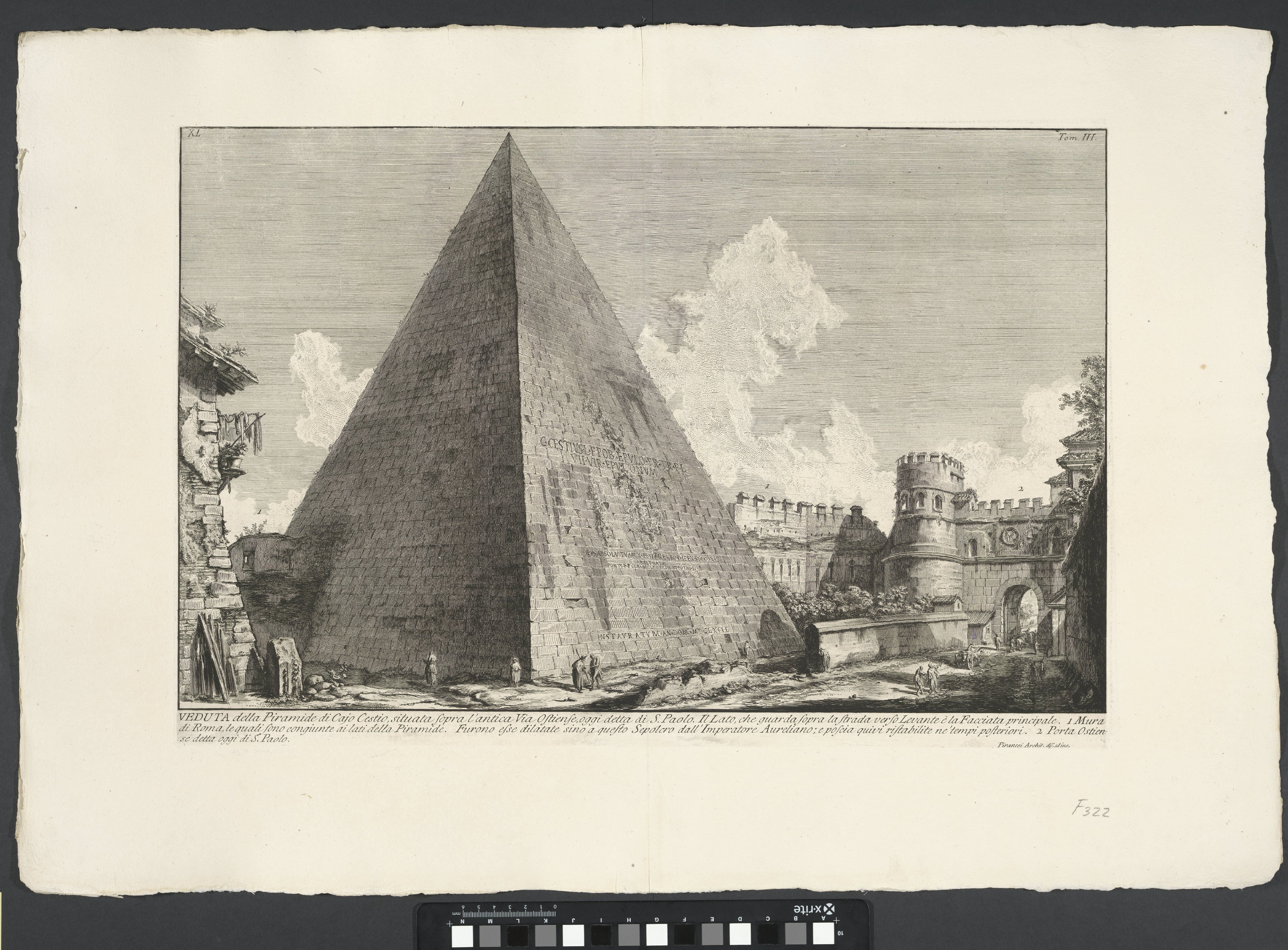 Piramide van Cestius te Rome