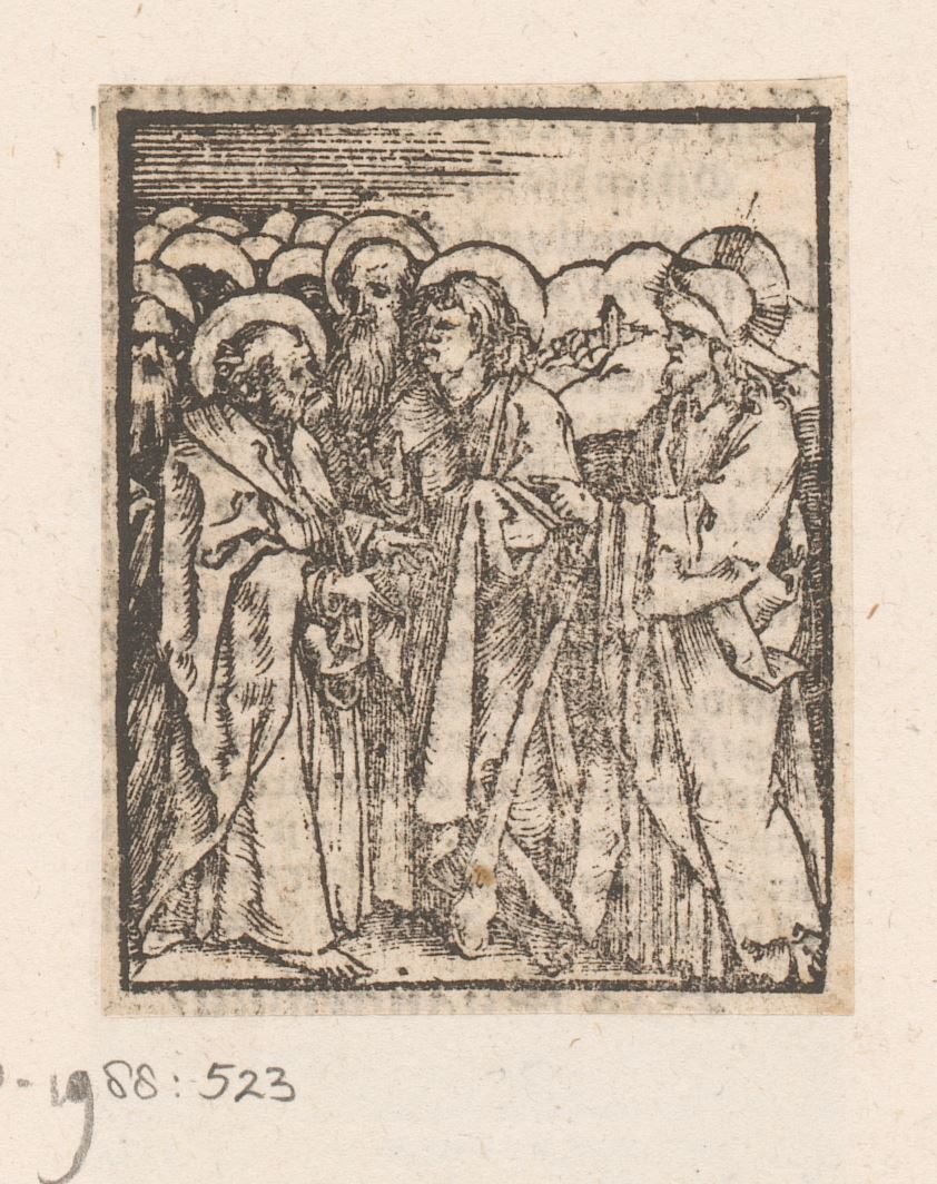 Christus vertelt zijn discipelen dat hij de Goede Herder is