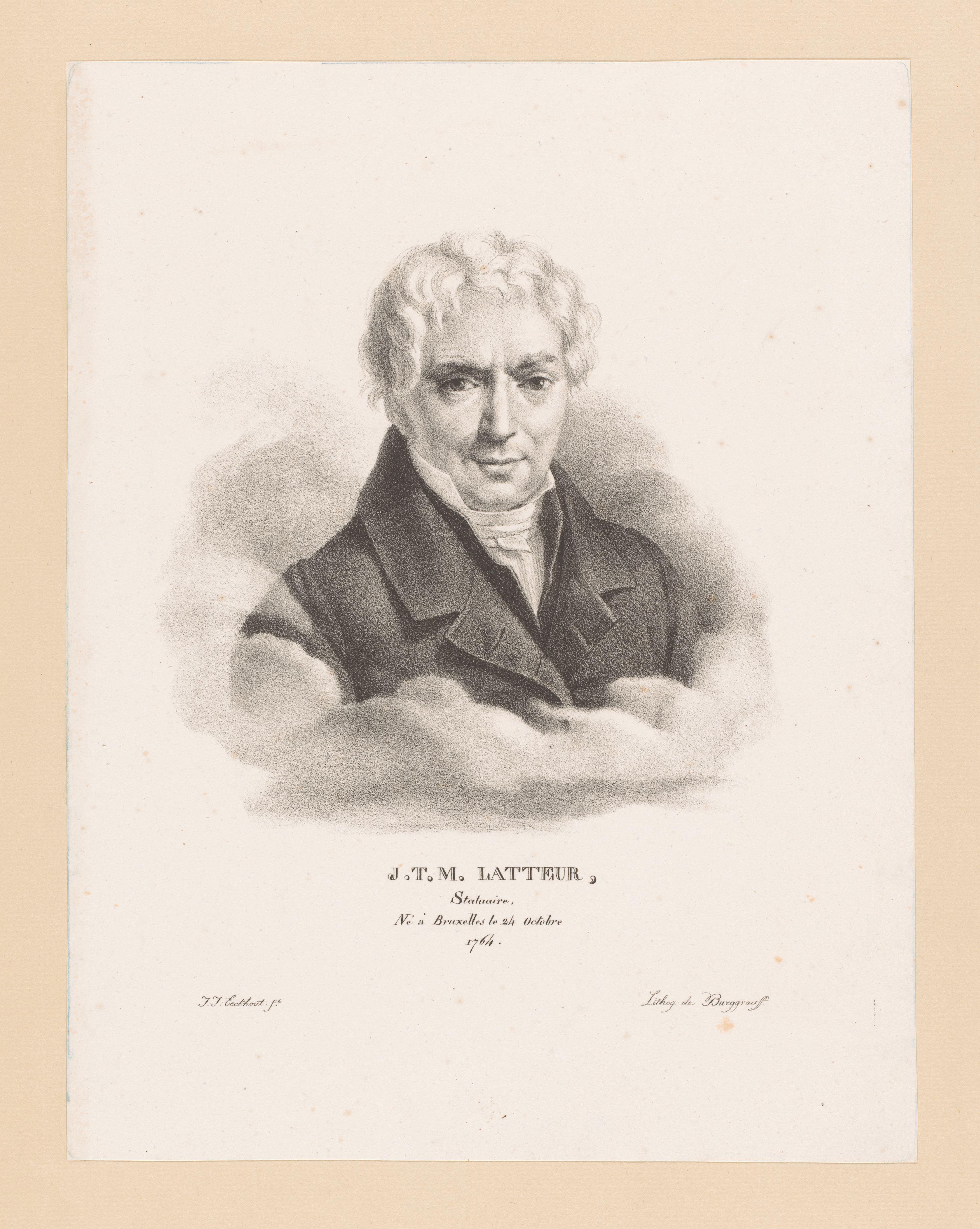 Portret van J.T.M. Latteur