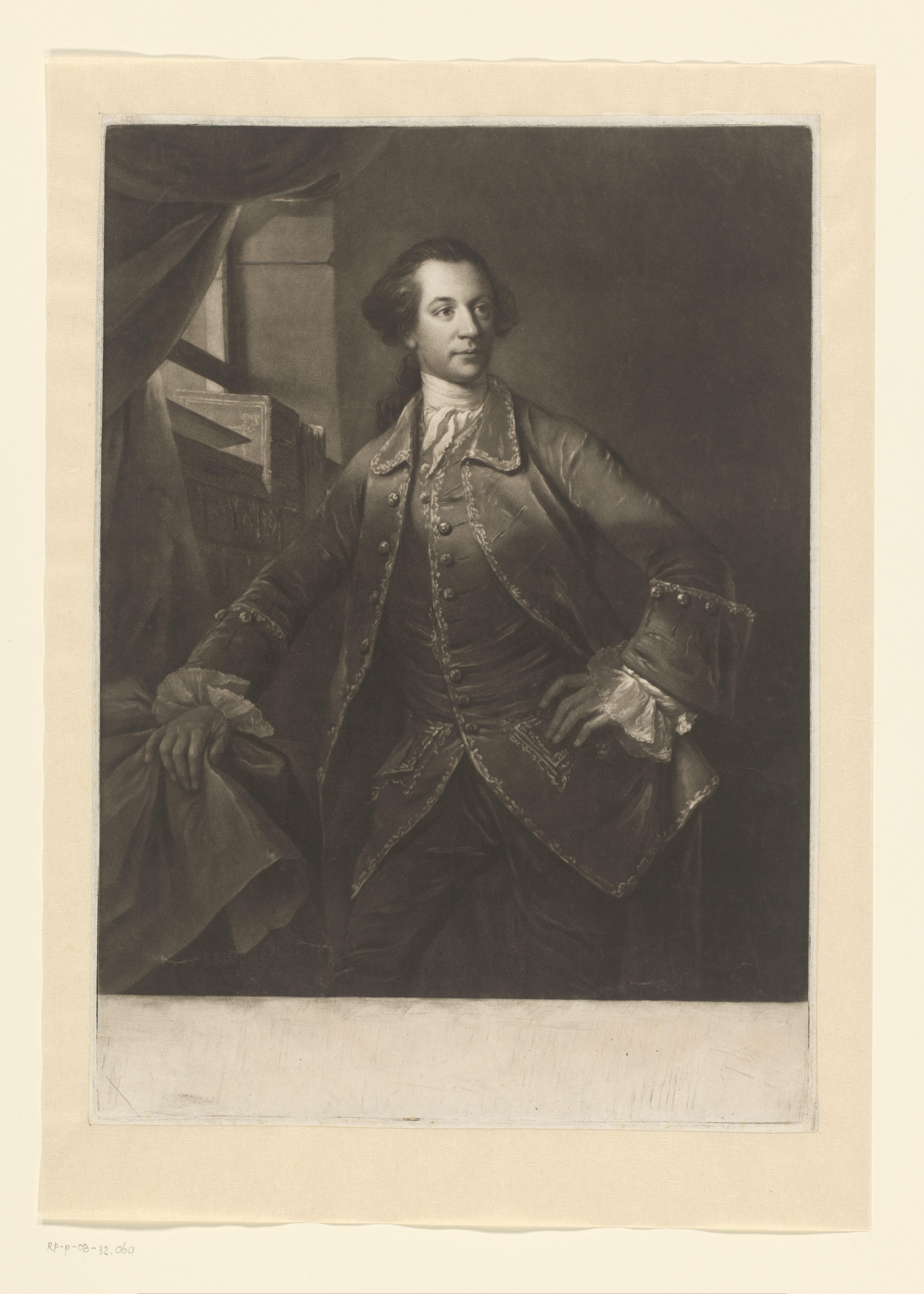 Portret van Charles Watson-Wentworth