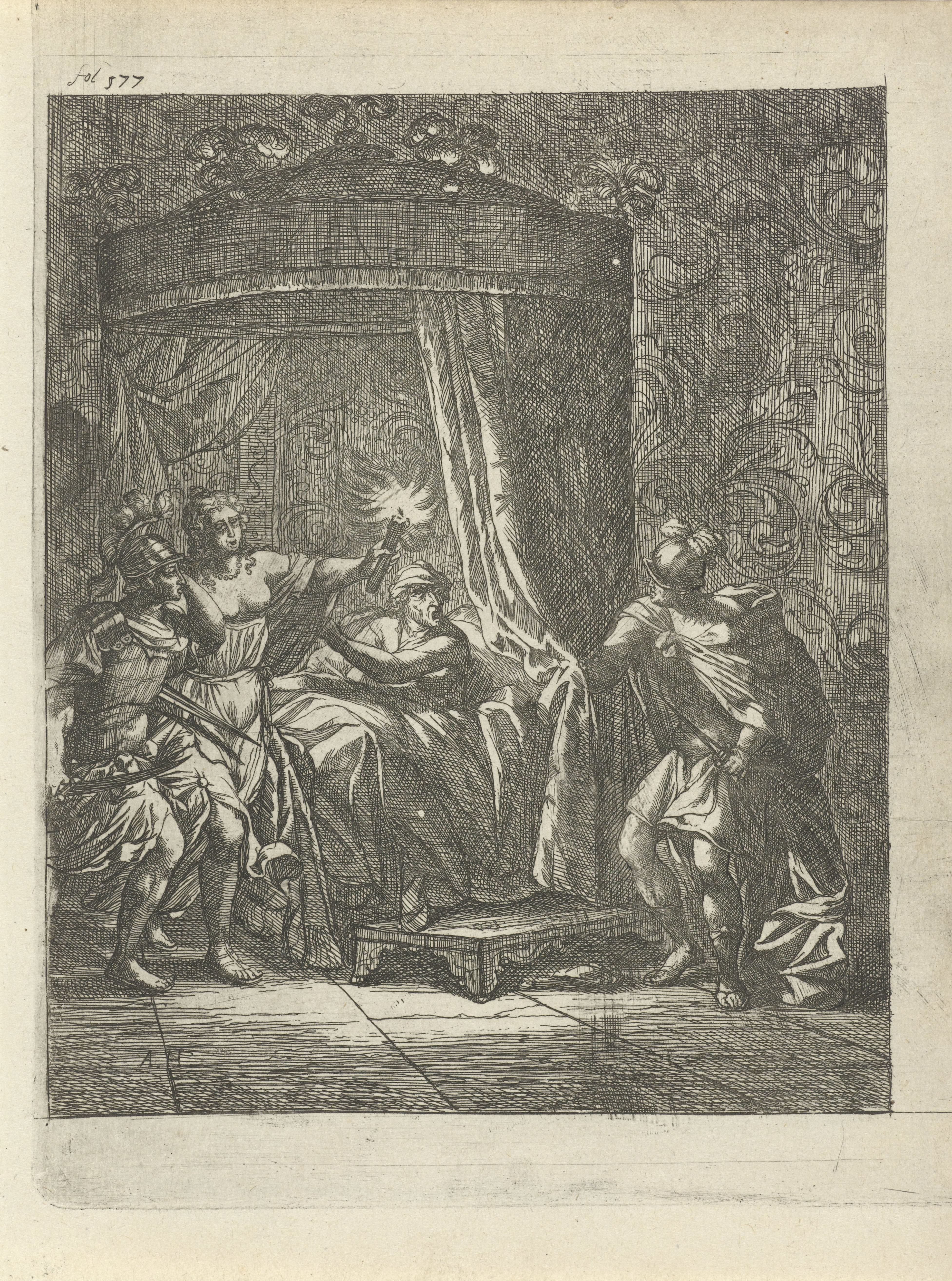Aristodemus prins van Cuma door Xenocrite verraden
