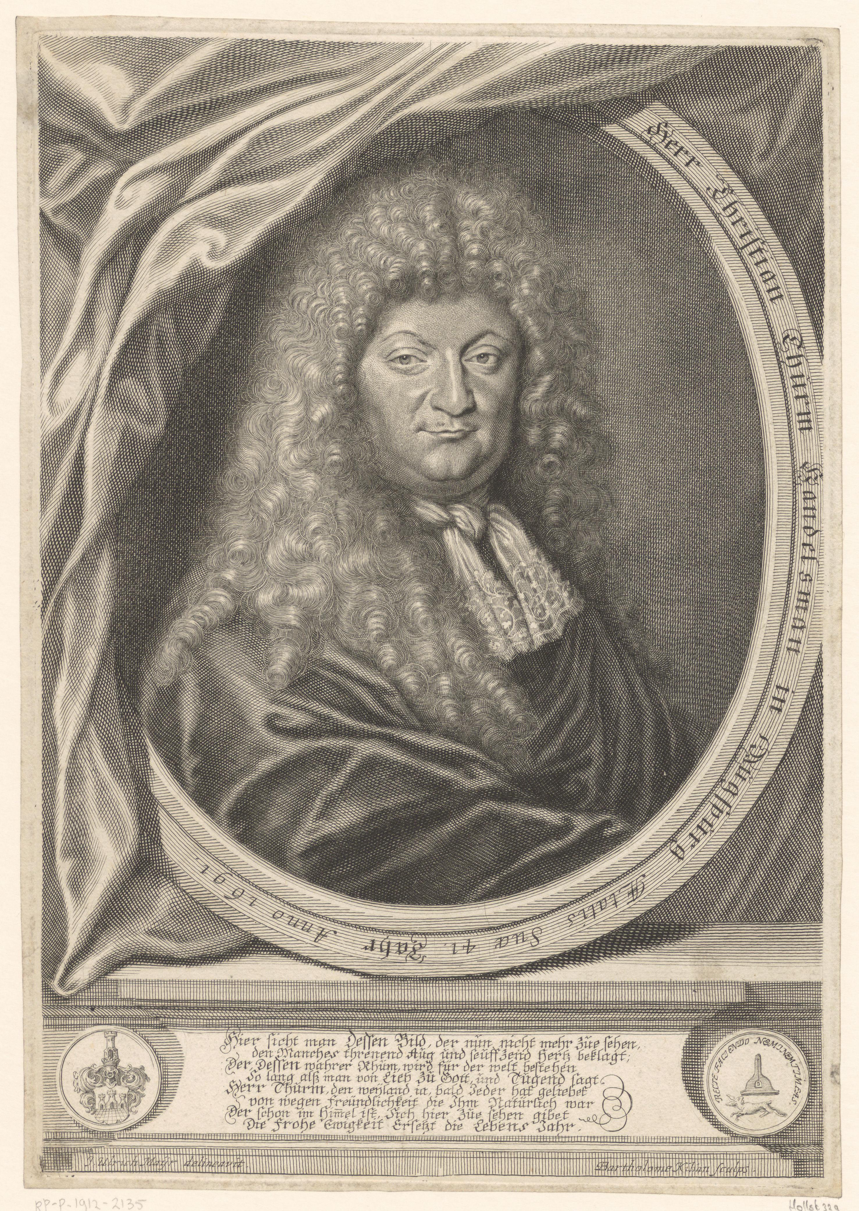 Portret van Christian Thurm