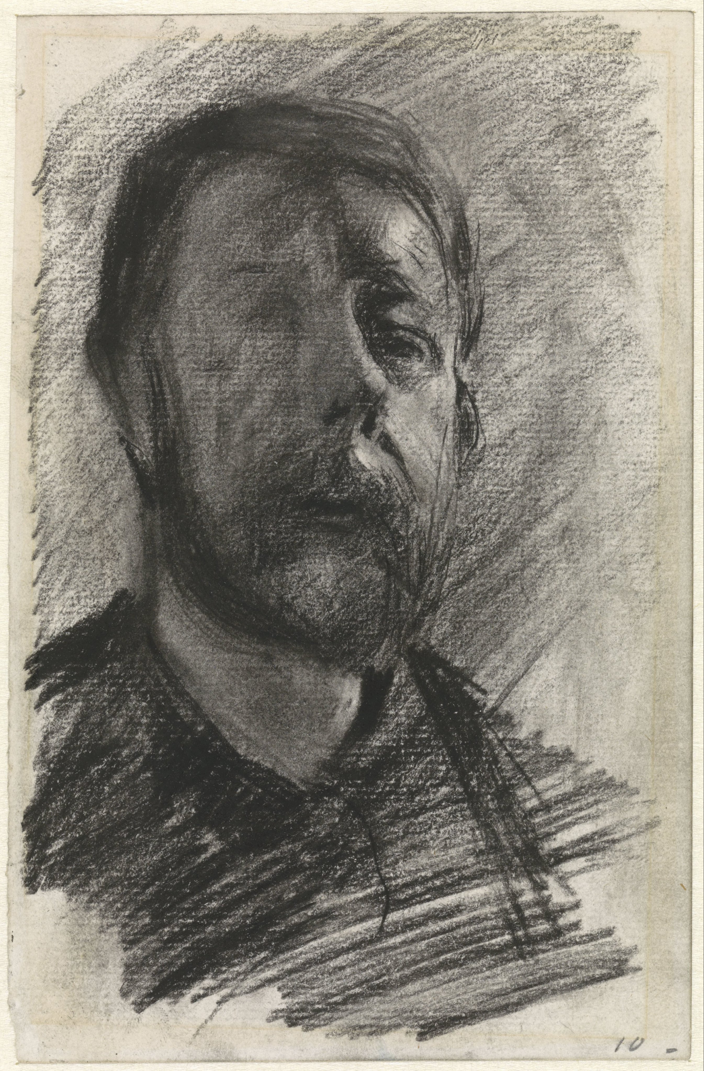 Zelfportret van George Hendrik Breitner