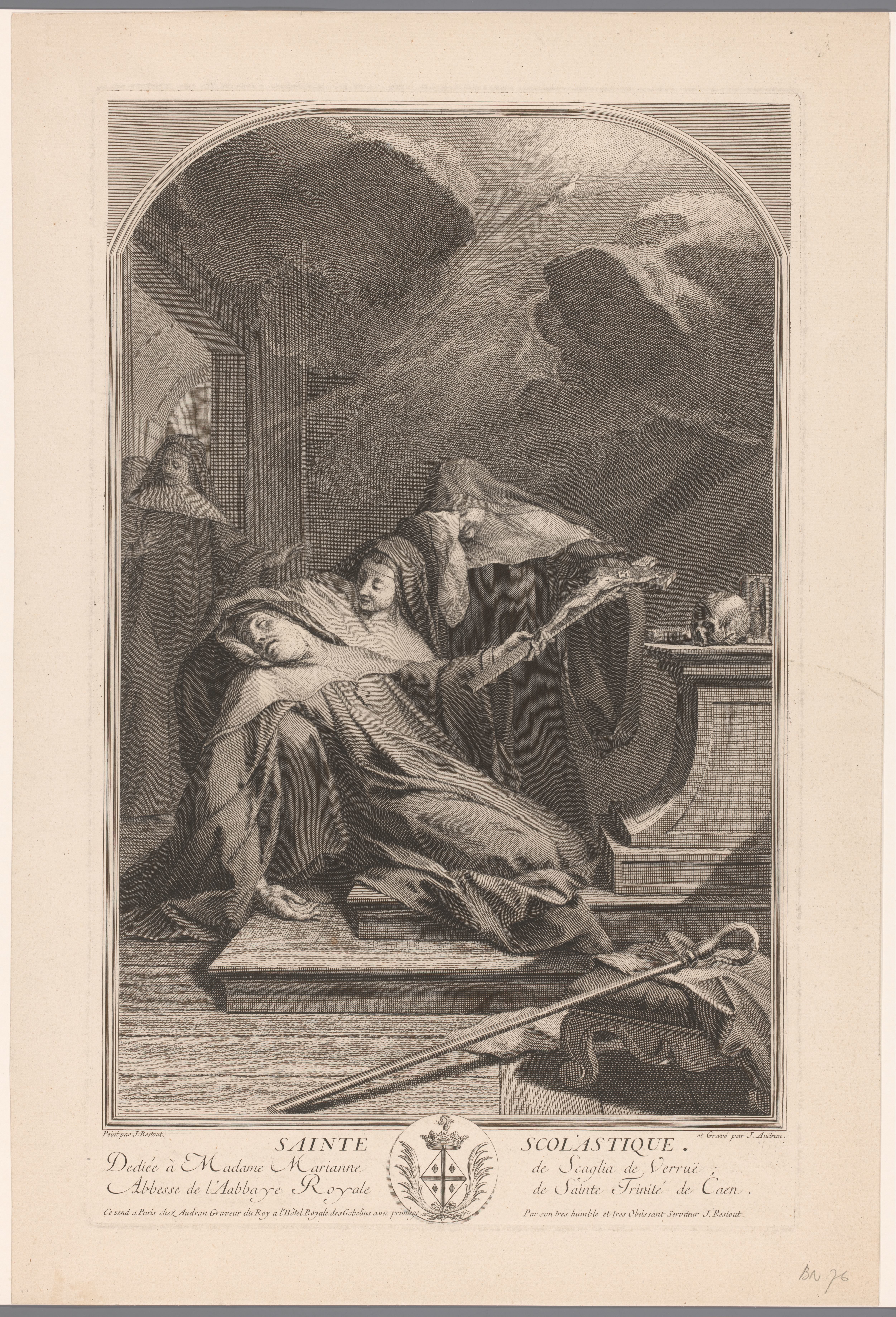 Dood van H. Scholastica