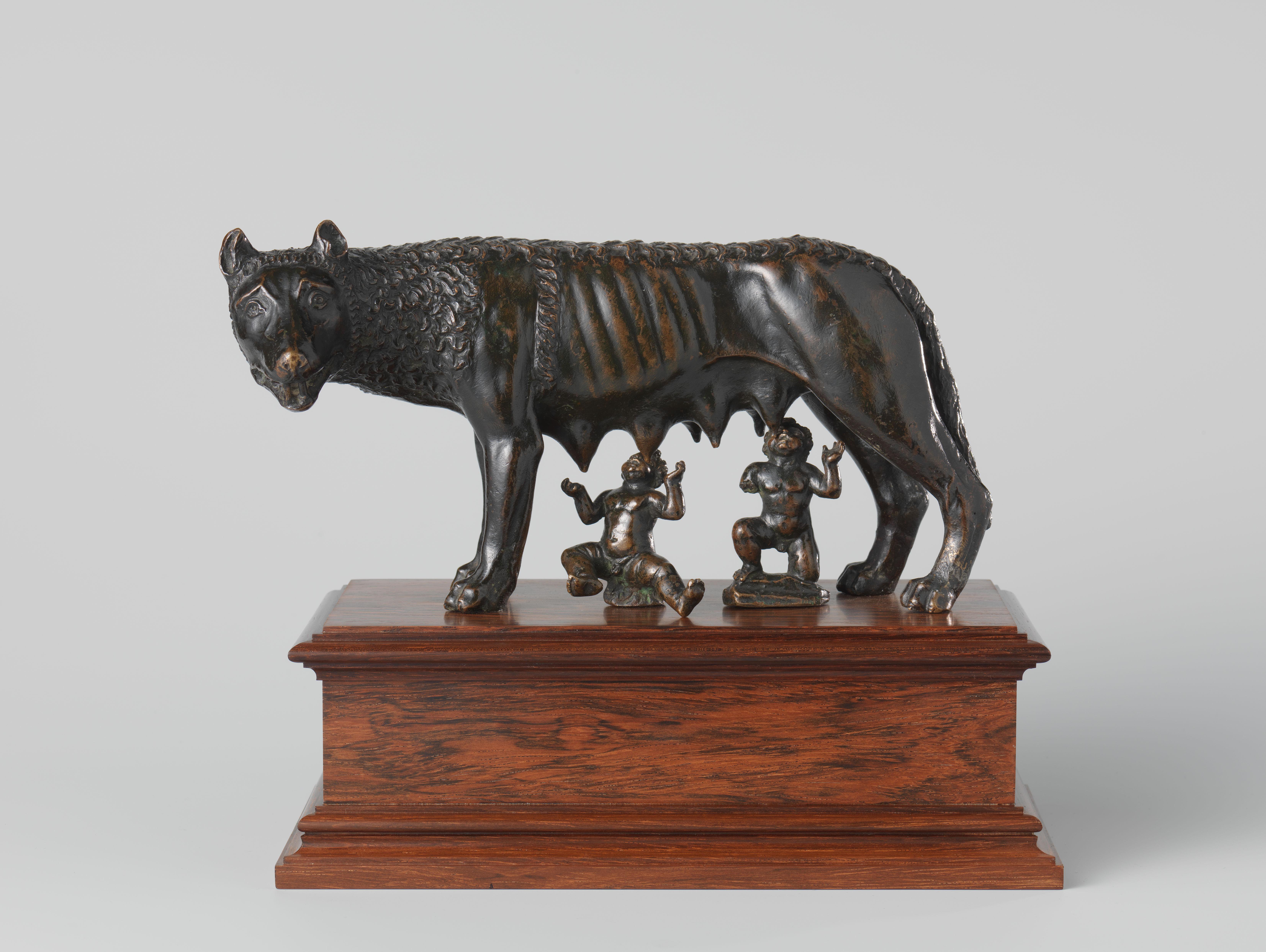 She-wolf with Romulus and Remus