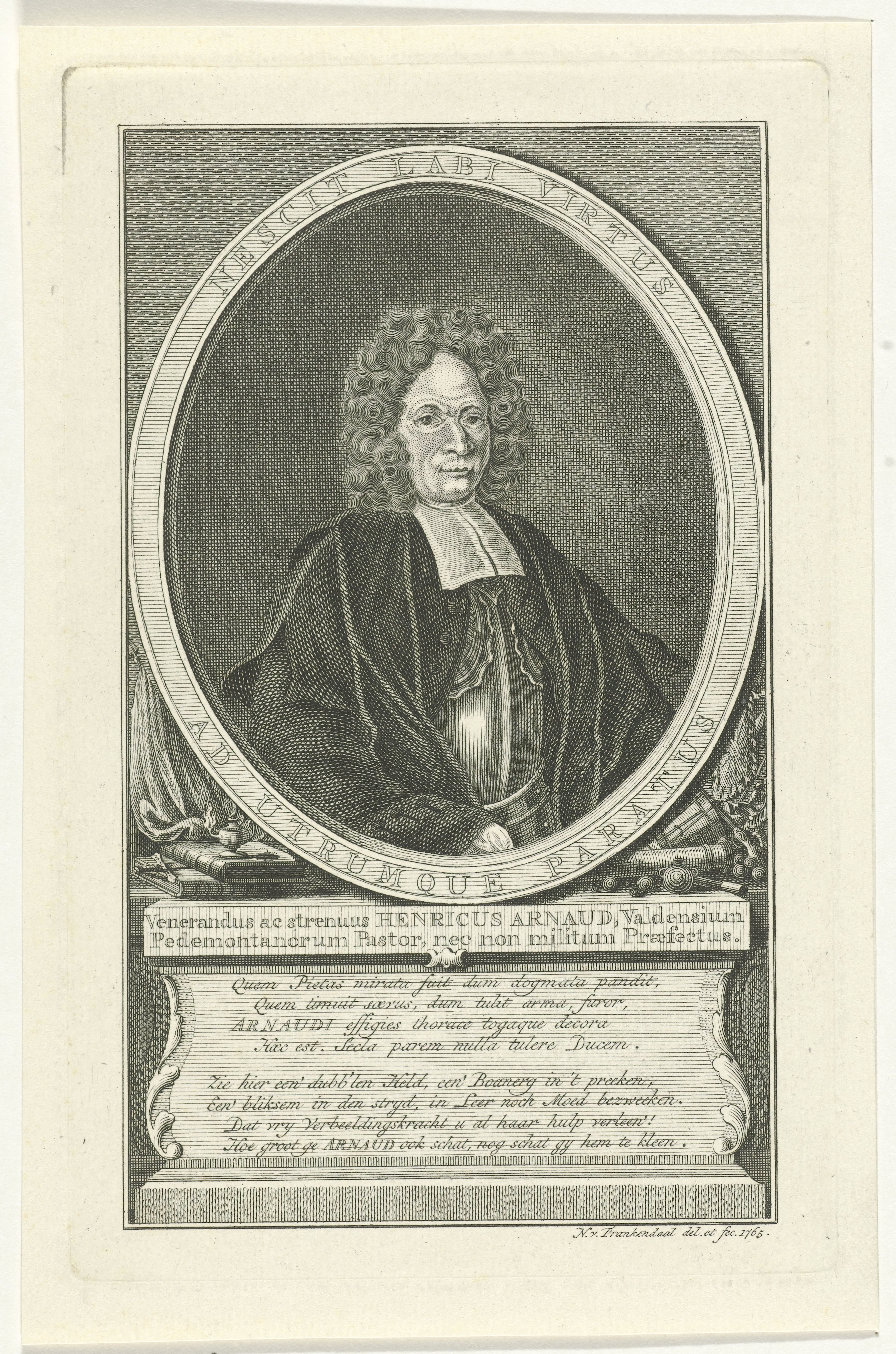 Portret van Hendrik Arnaud