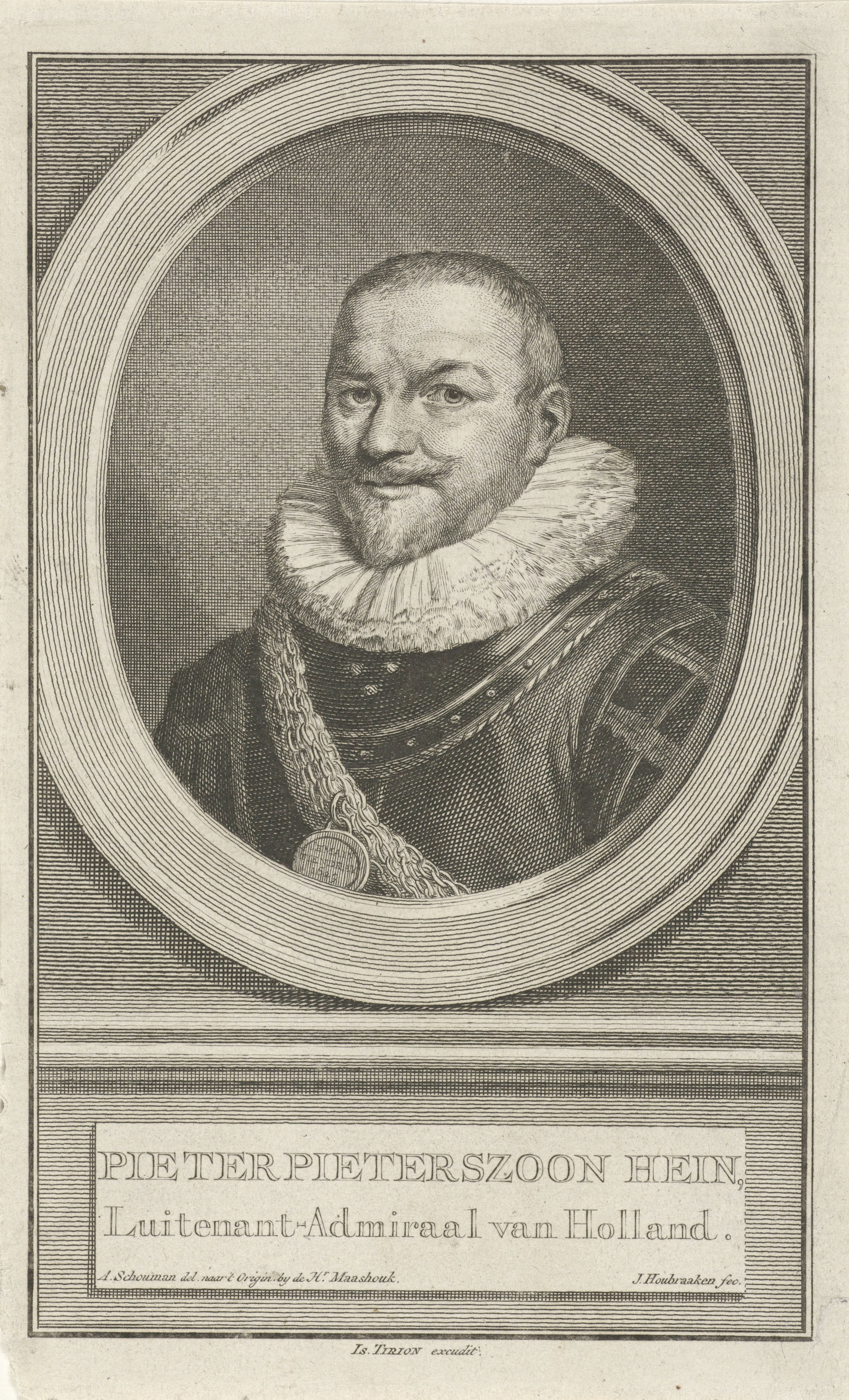 Portret van Pieter Pietersz. Heyn