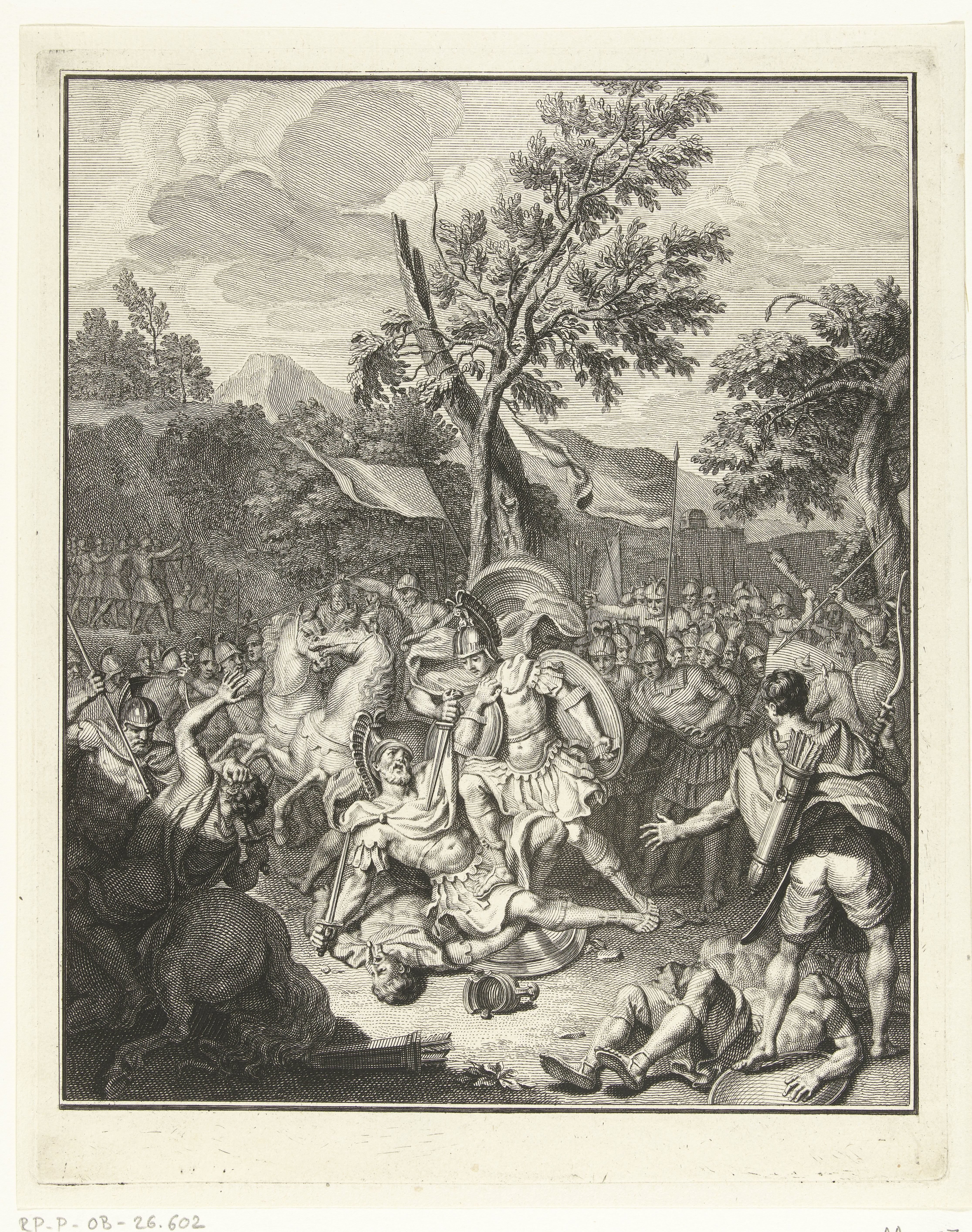 Telemachus doodt Adrastus