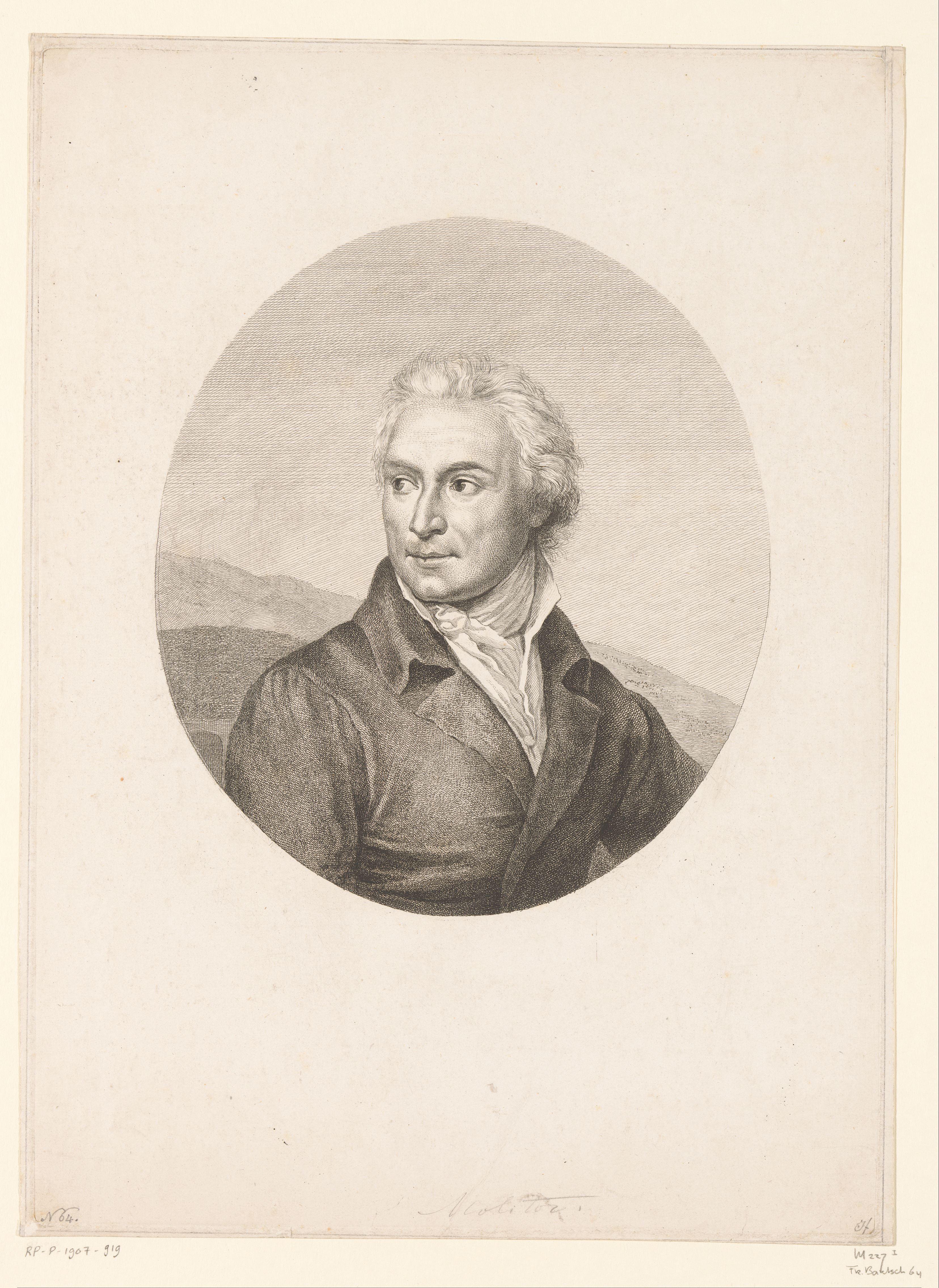 Portret van Martin von Molitor