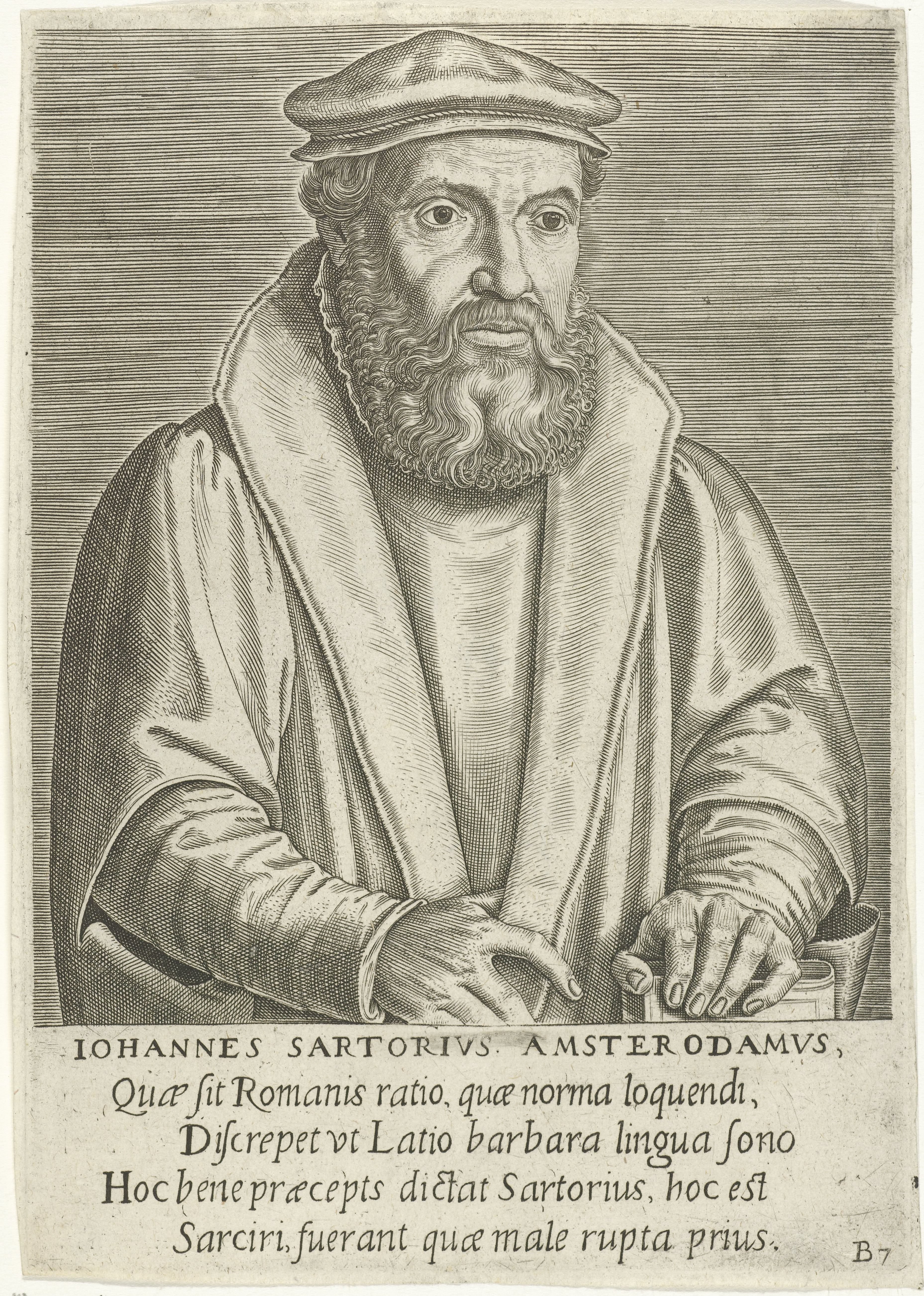 Portret van Johannes Sartorius