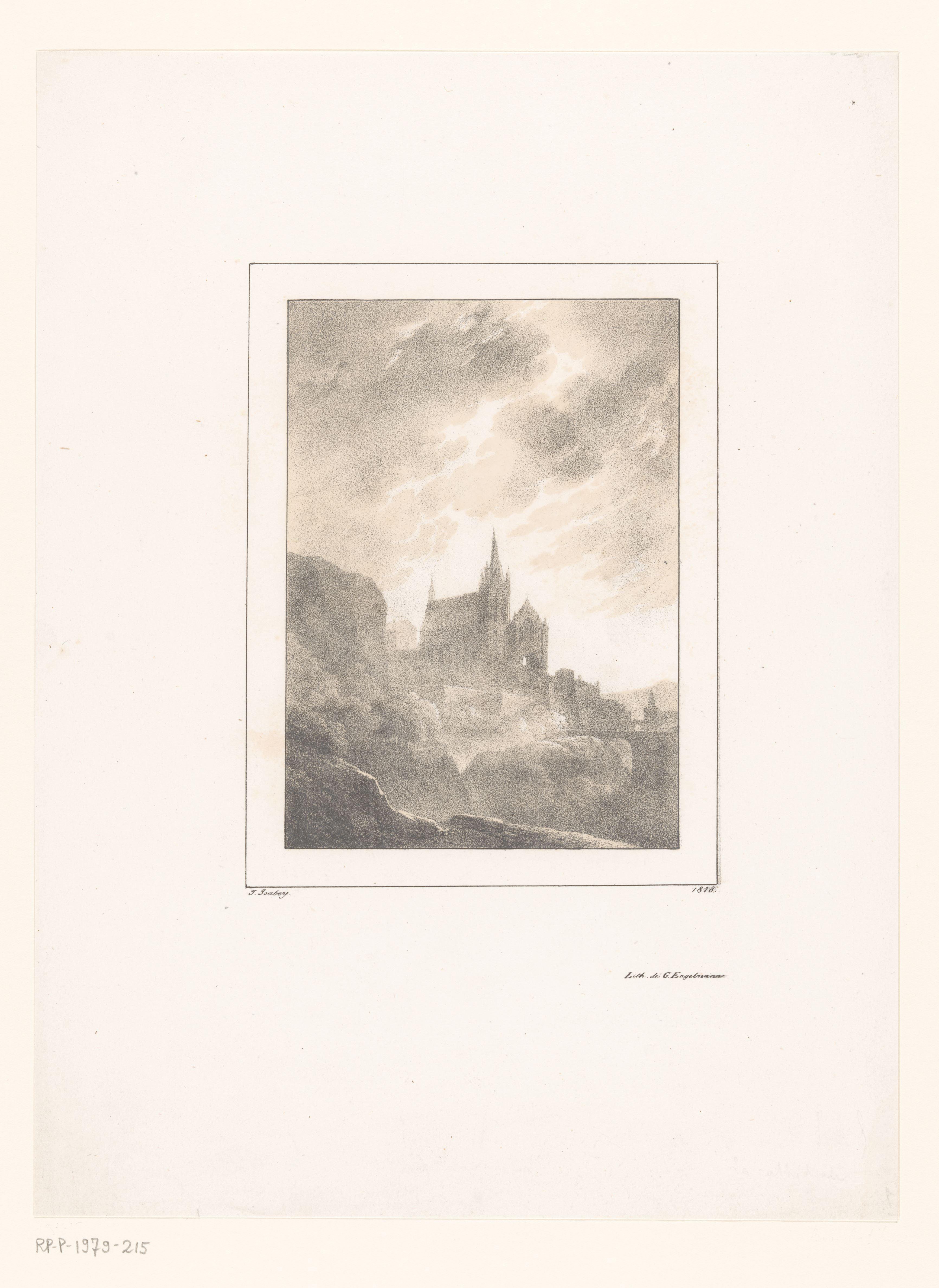 Zicht op een kathedraal