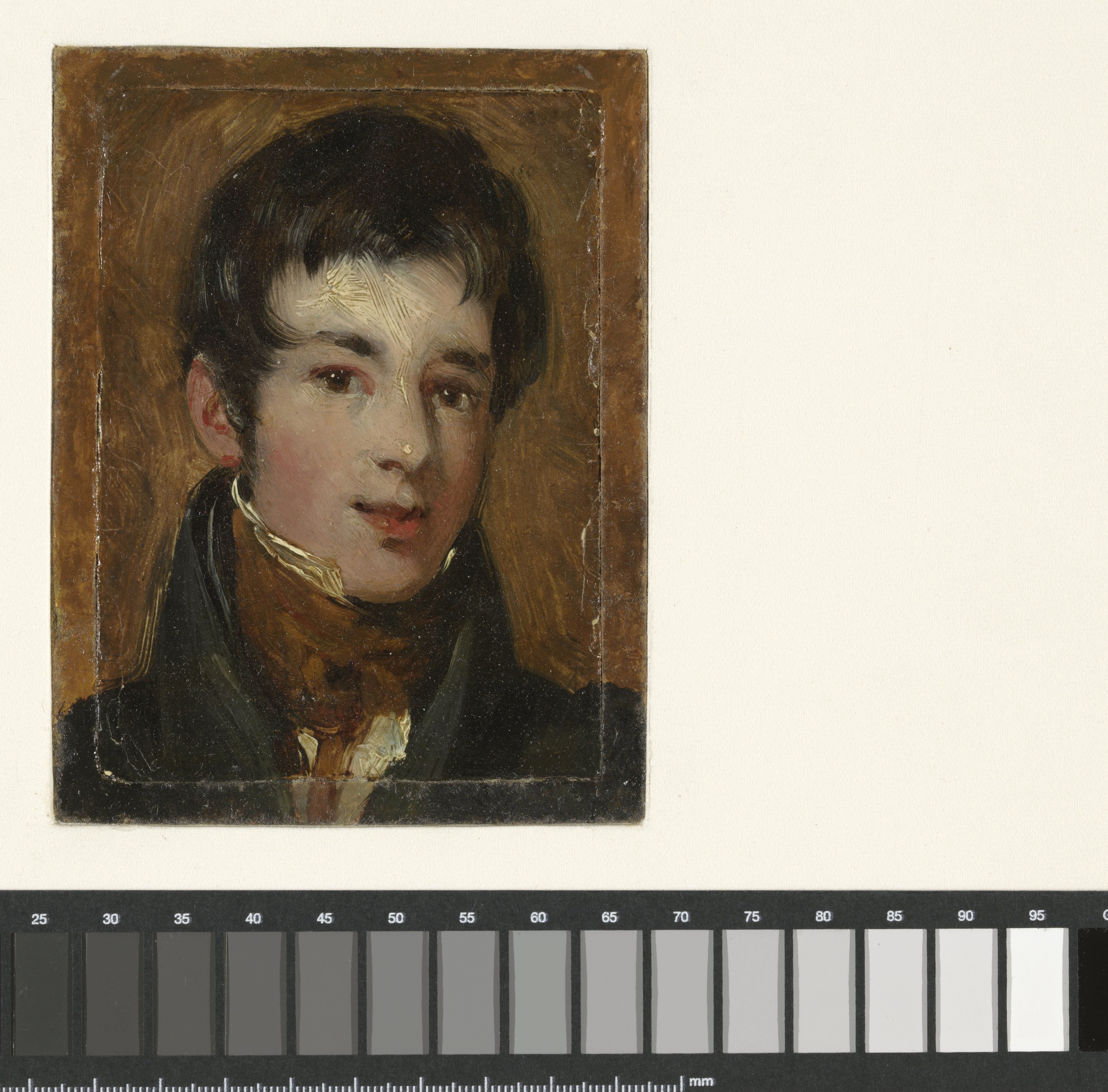 Portret van de schilder James Holland