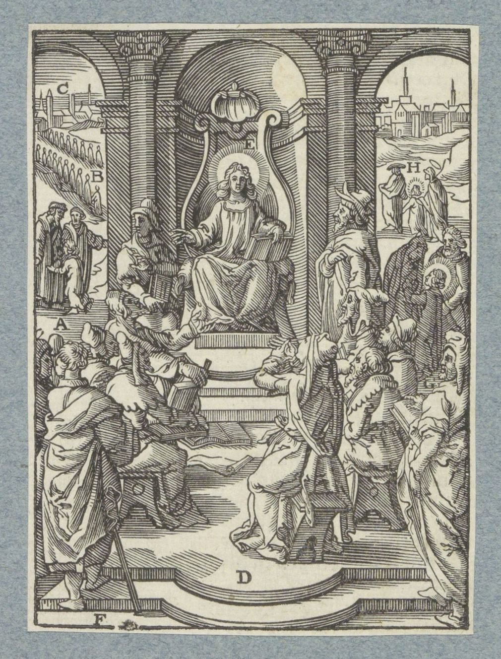 Christus als twaalfjarige in de tempel