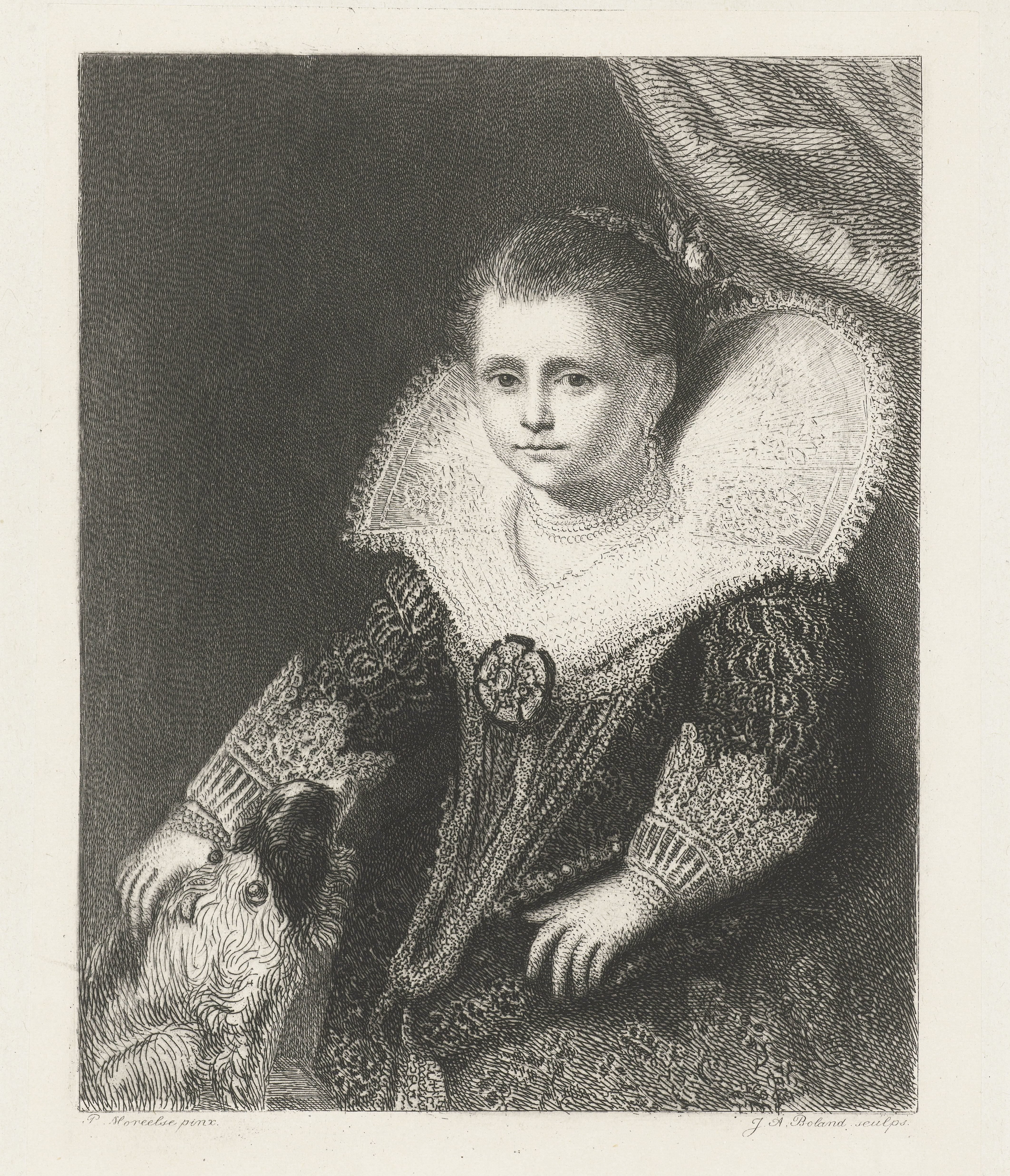 Portret van een meisje, bekend als 'Het prinsesje'