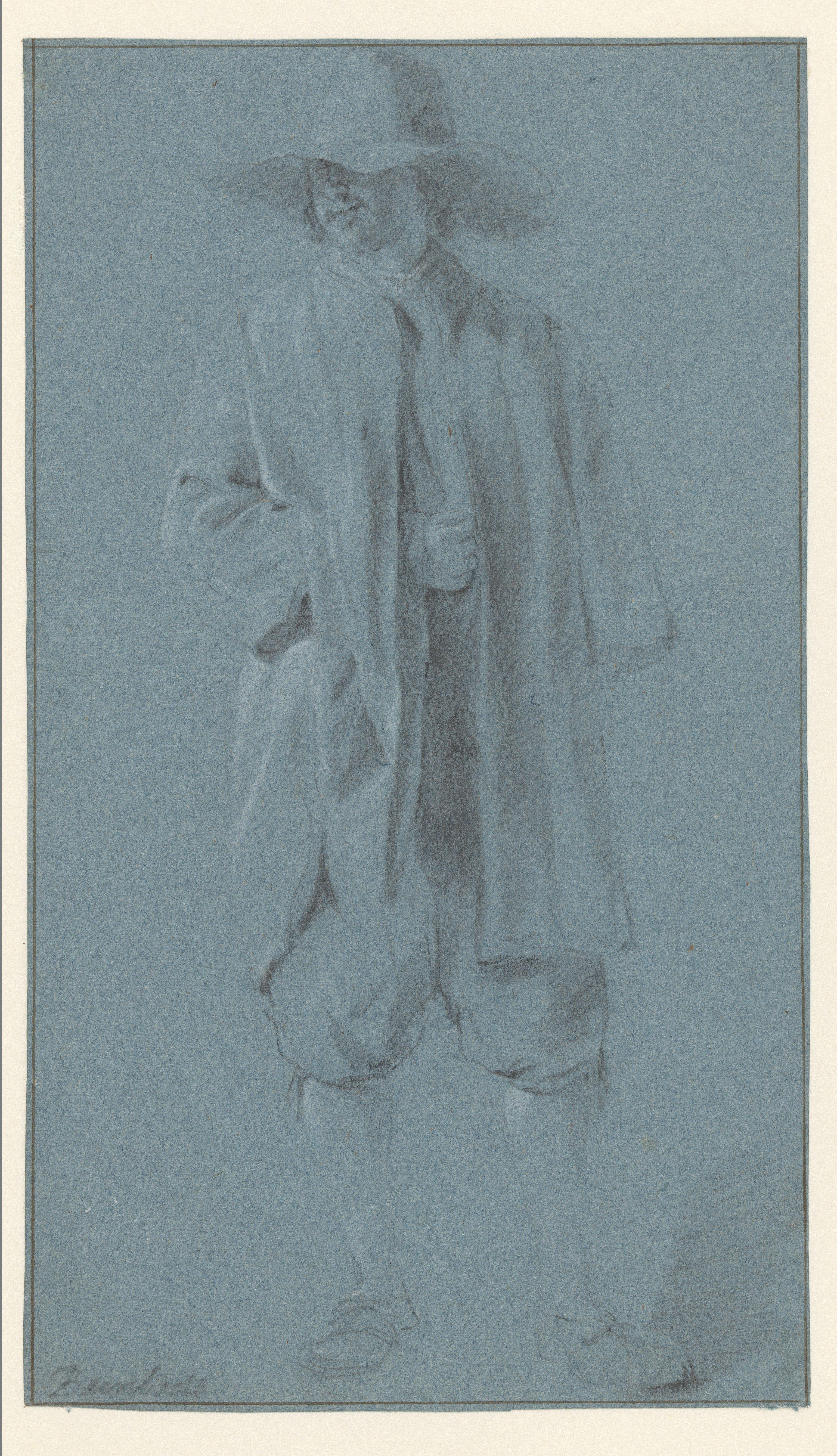 Standing Man with a Hat