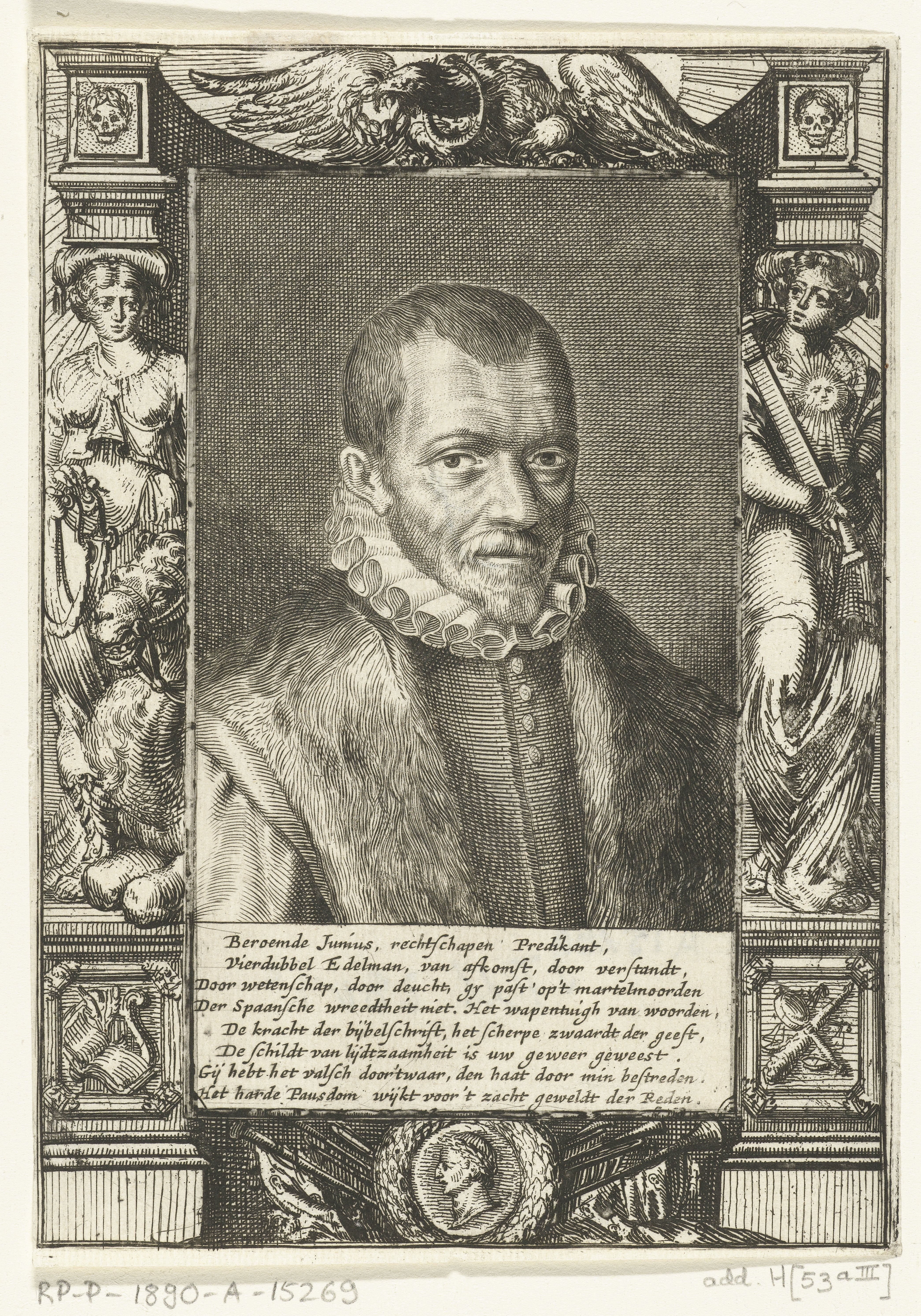 Portret van Franciscus Junius (I)
