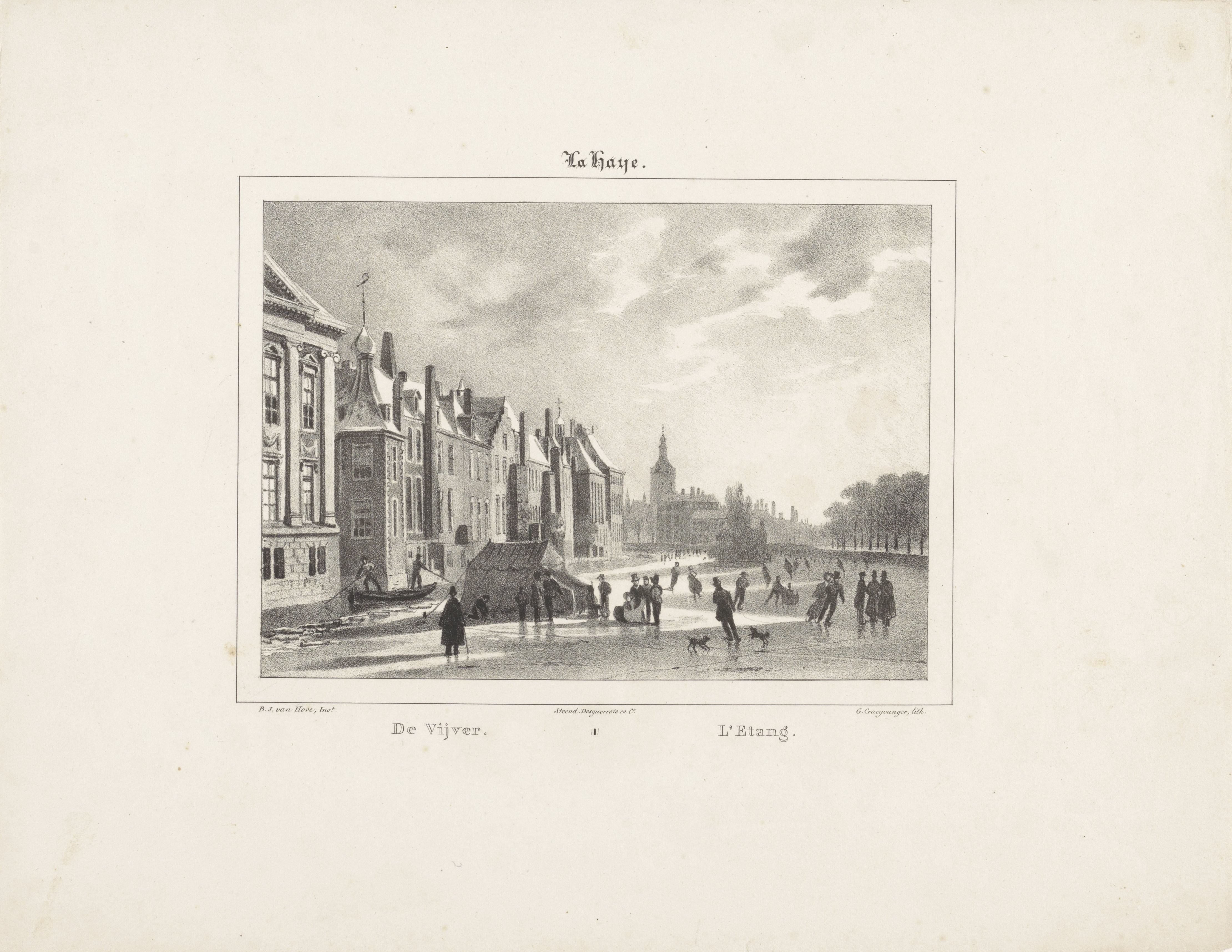 Hofvijver in Den Haag
