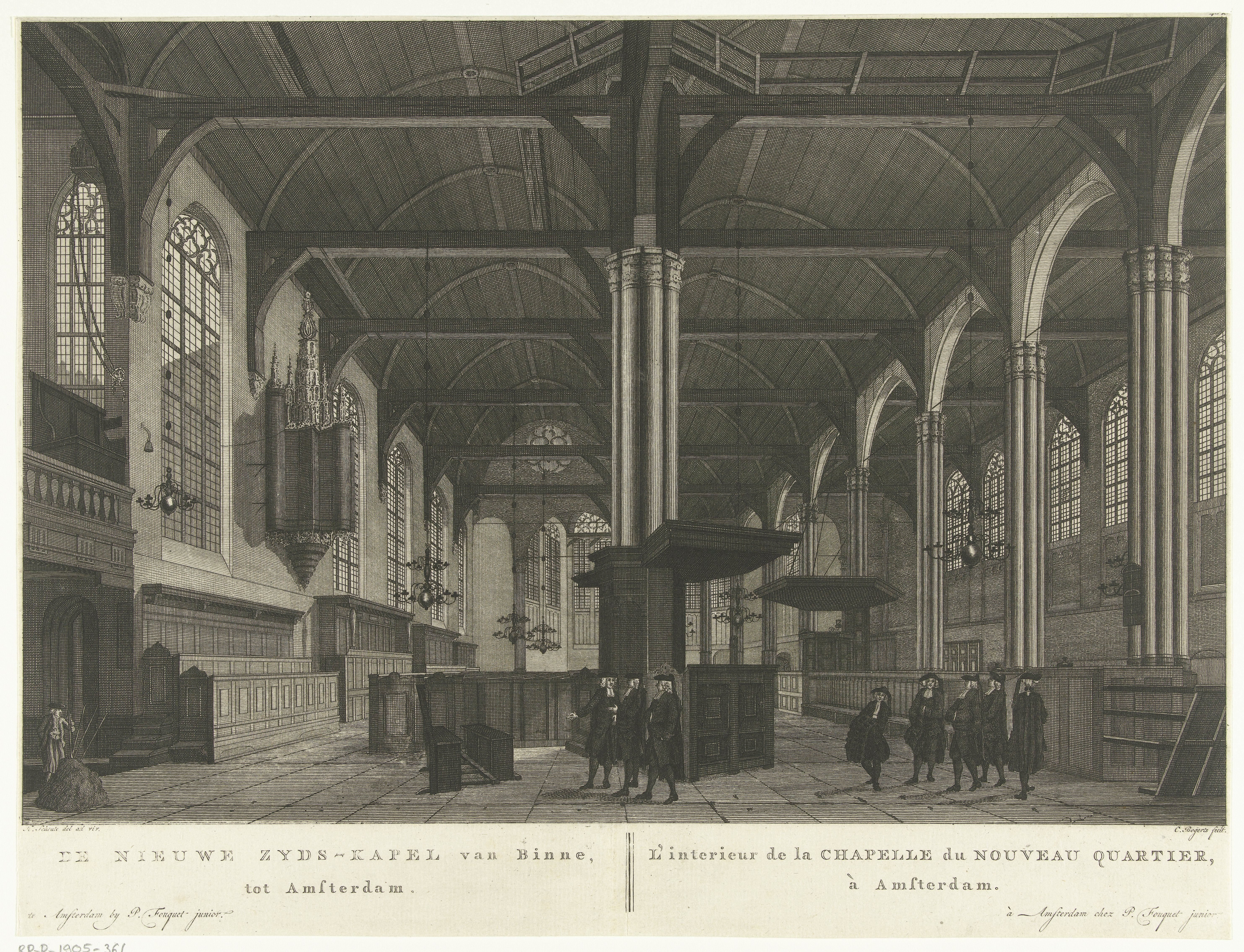 Interieur van de Nieuwezijds Kapel te Amsterdam