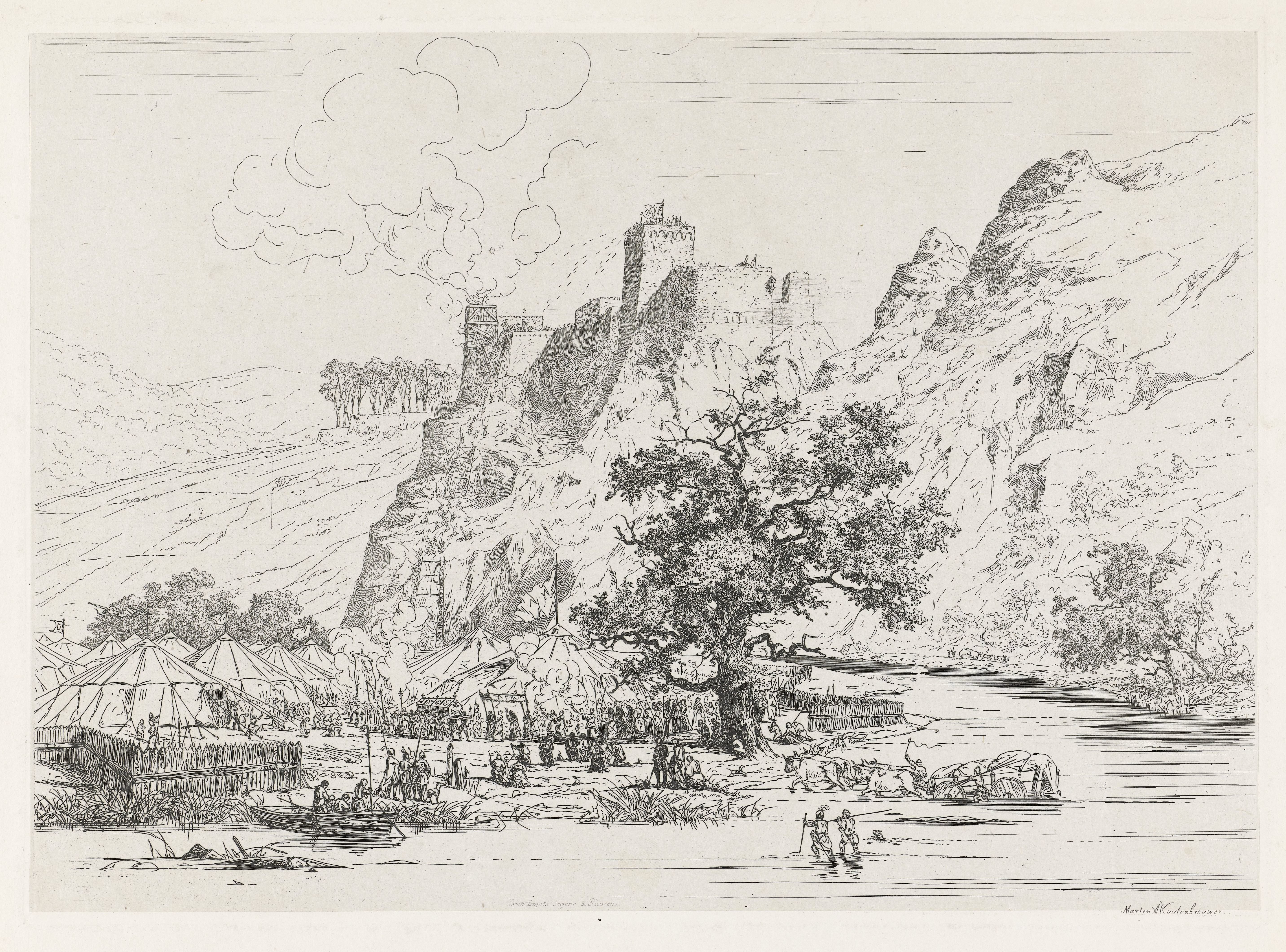 Belegering van een kasteel