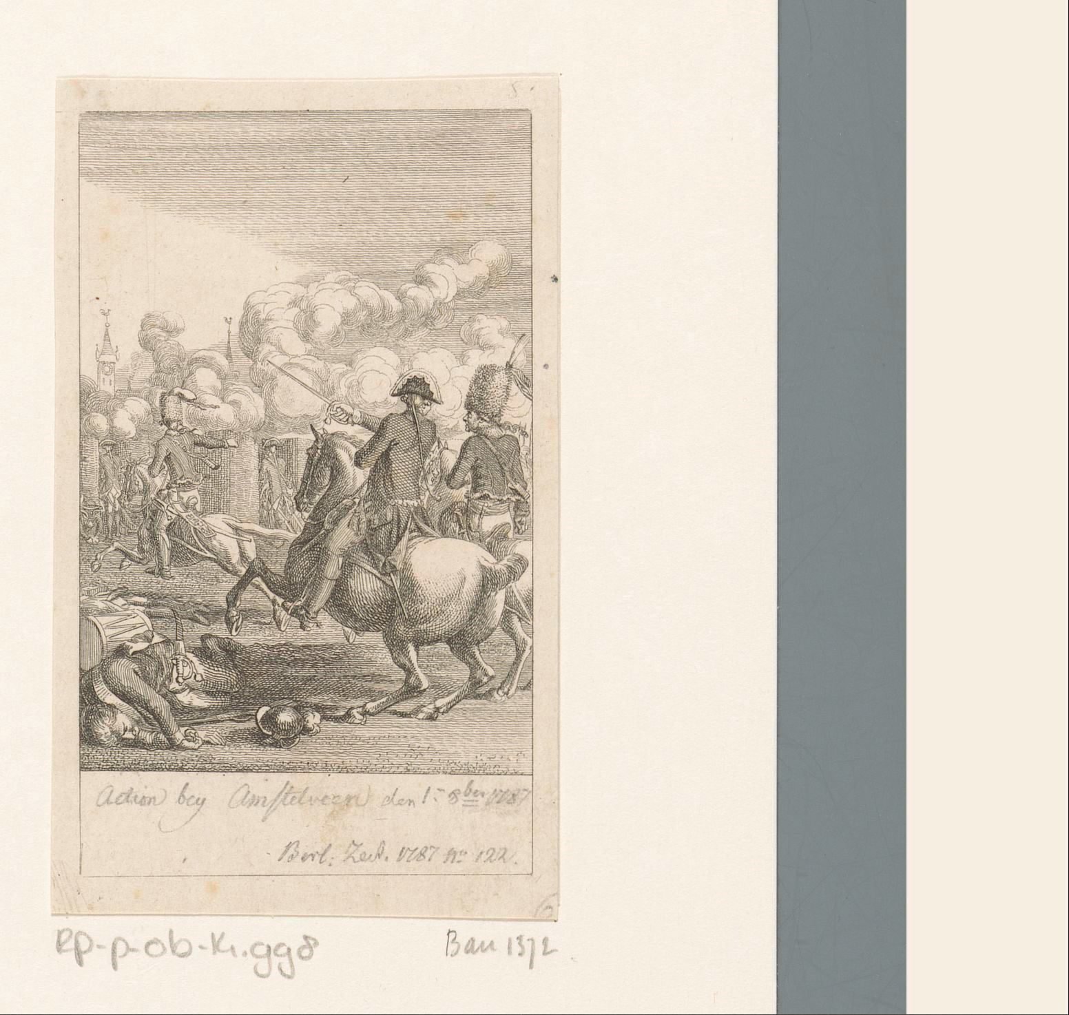 Actie bij Amstelveen op 1 oktober 1787