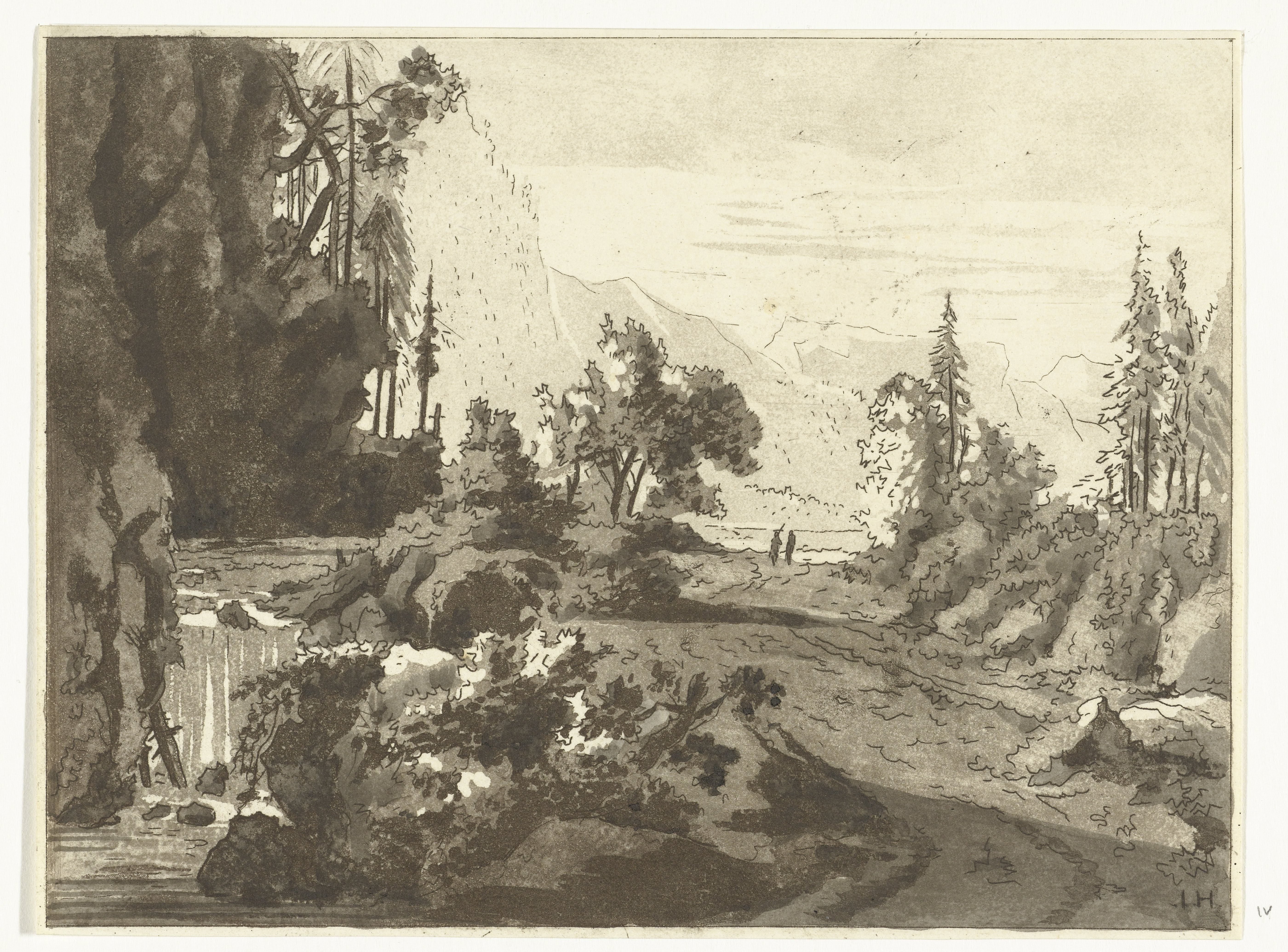Bergachtig landschap