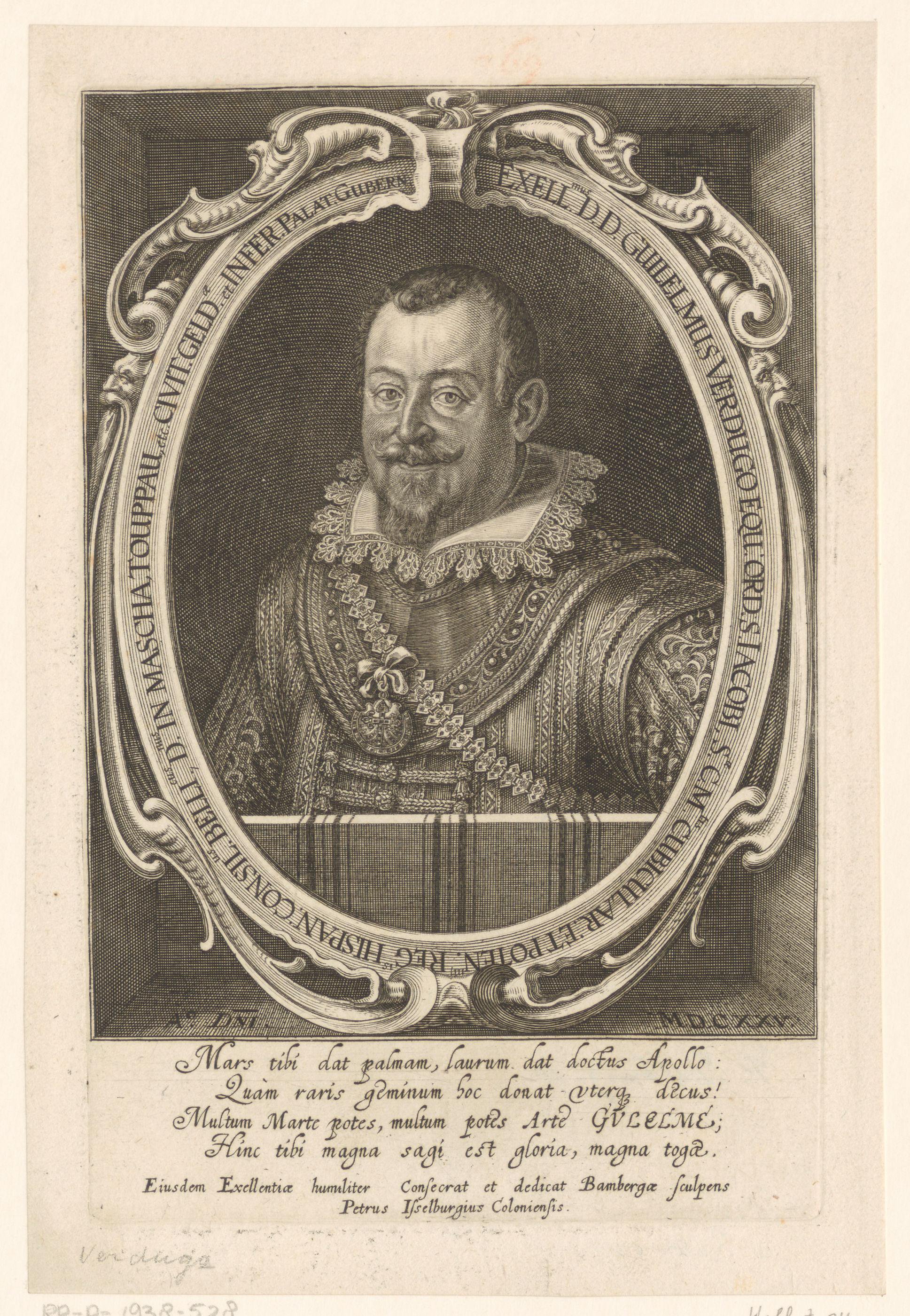 Portret van Wilhelm Verdugo