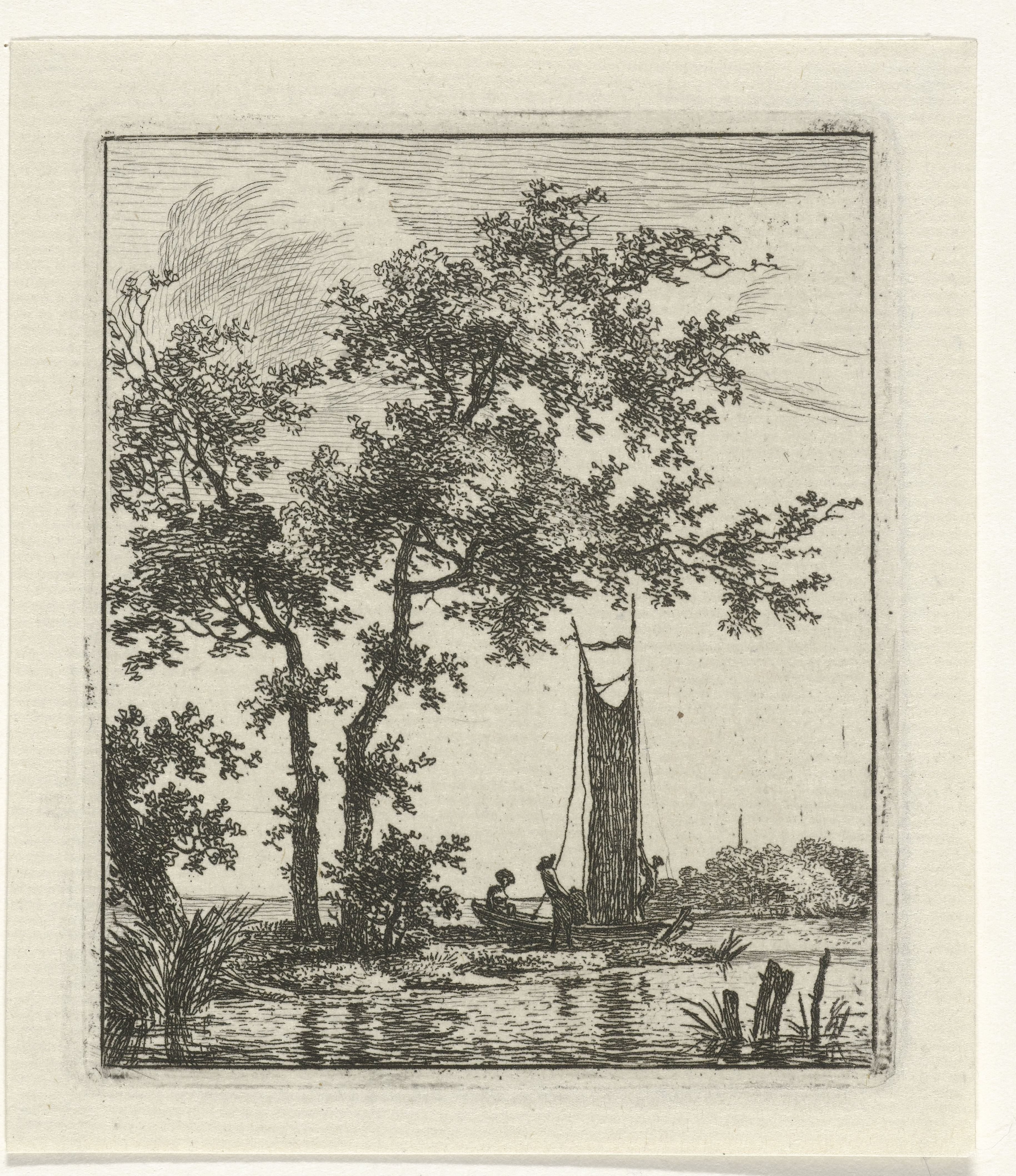 Heisen van het zeil