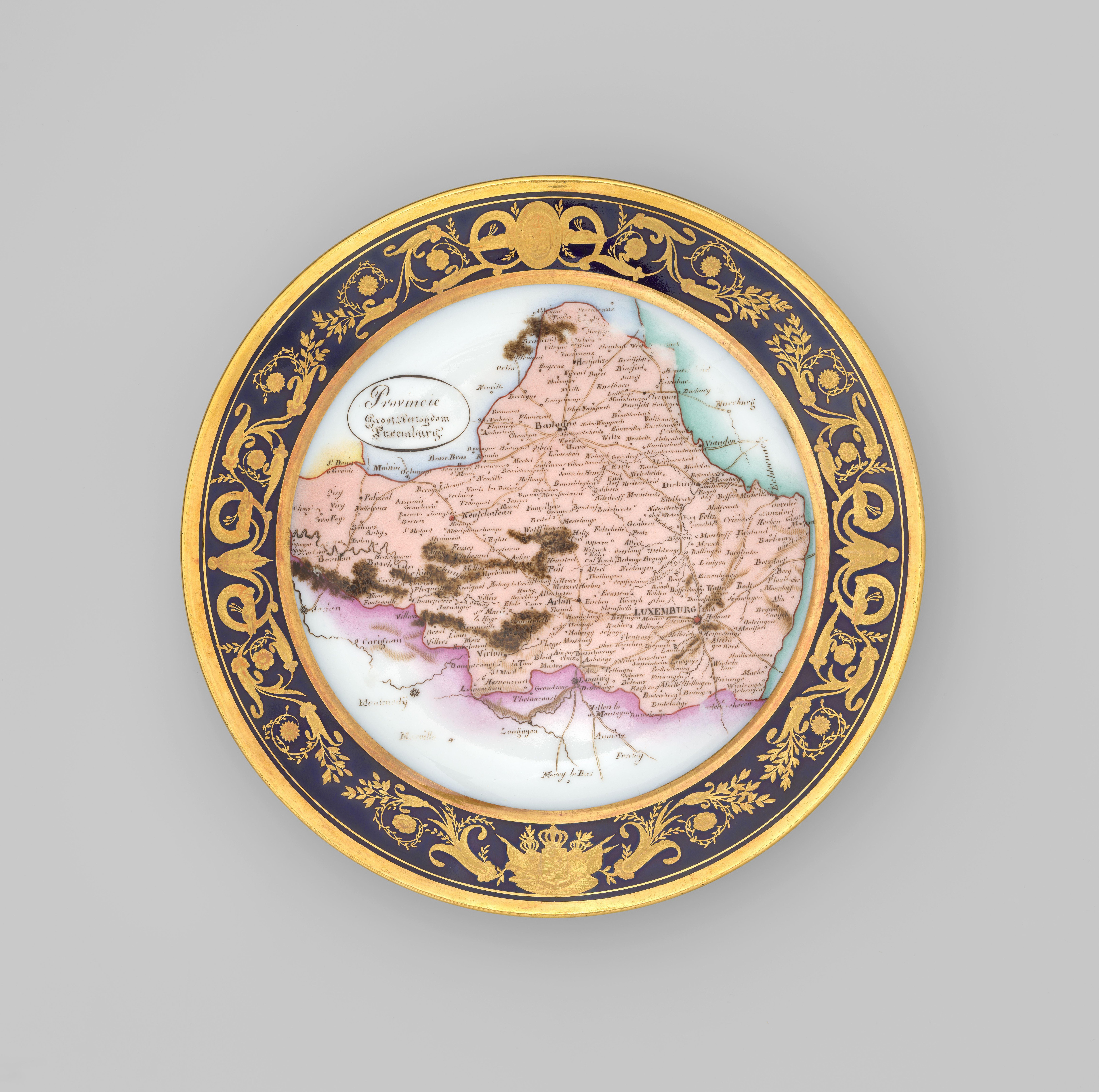 18 borden met het decor van een Nederlandse provincie