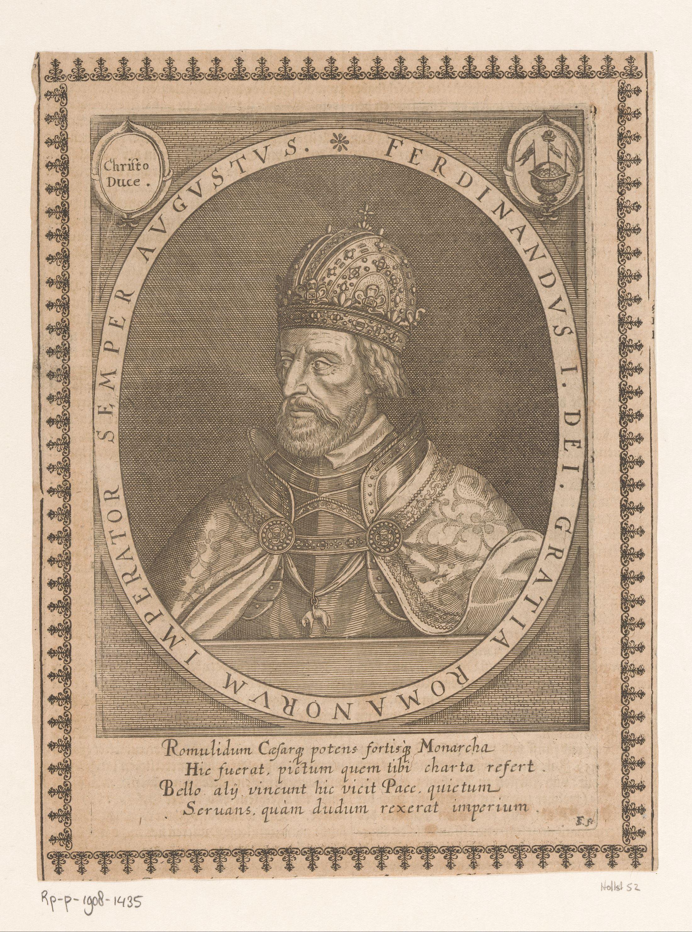 Portret van keizer Ferdinand I