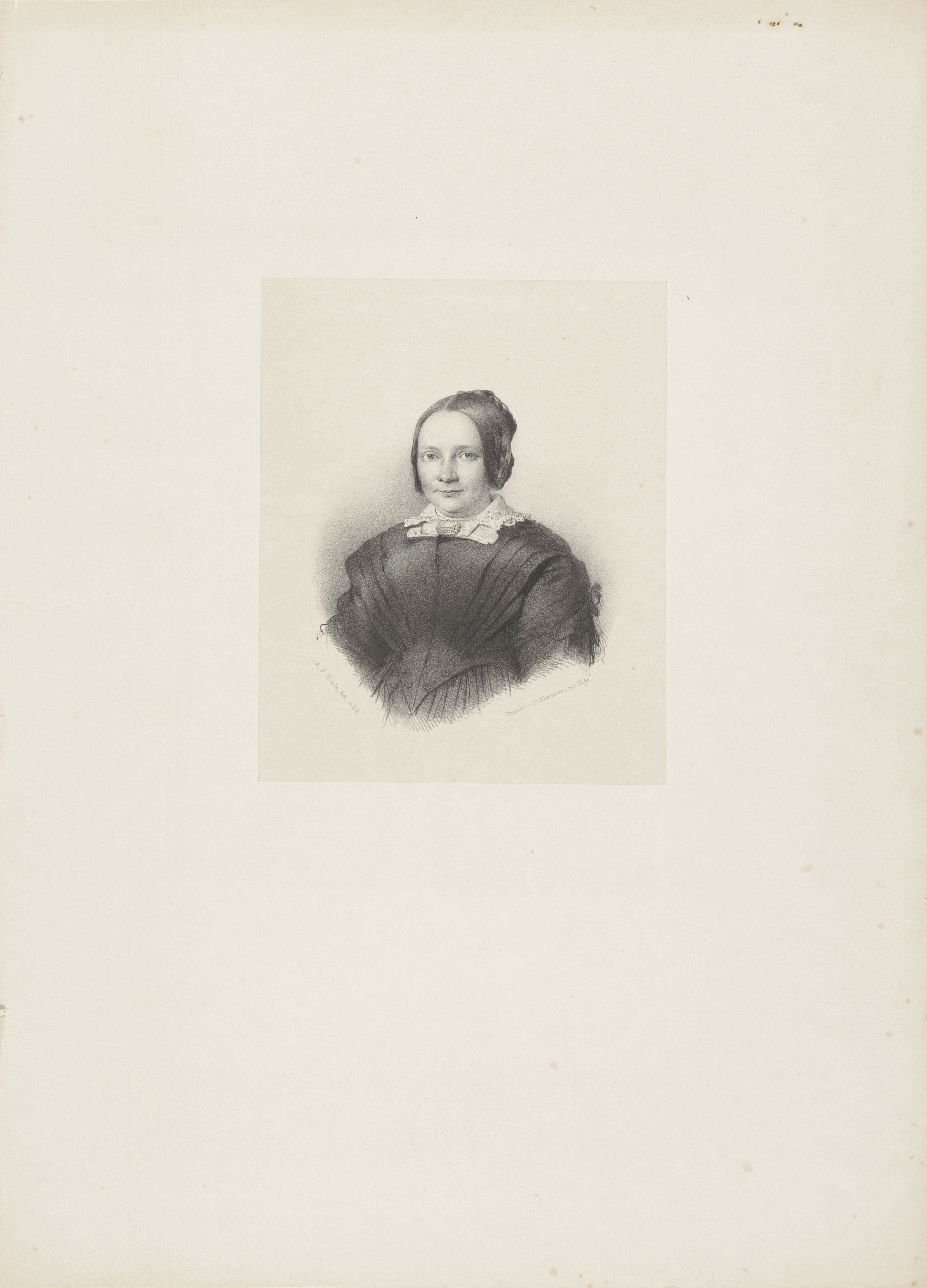 Portret van Anna Louisa Geertruida Bosboom-Toussaint